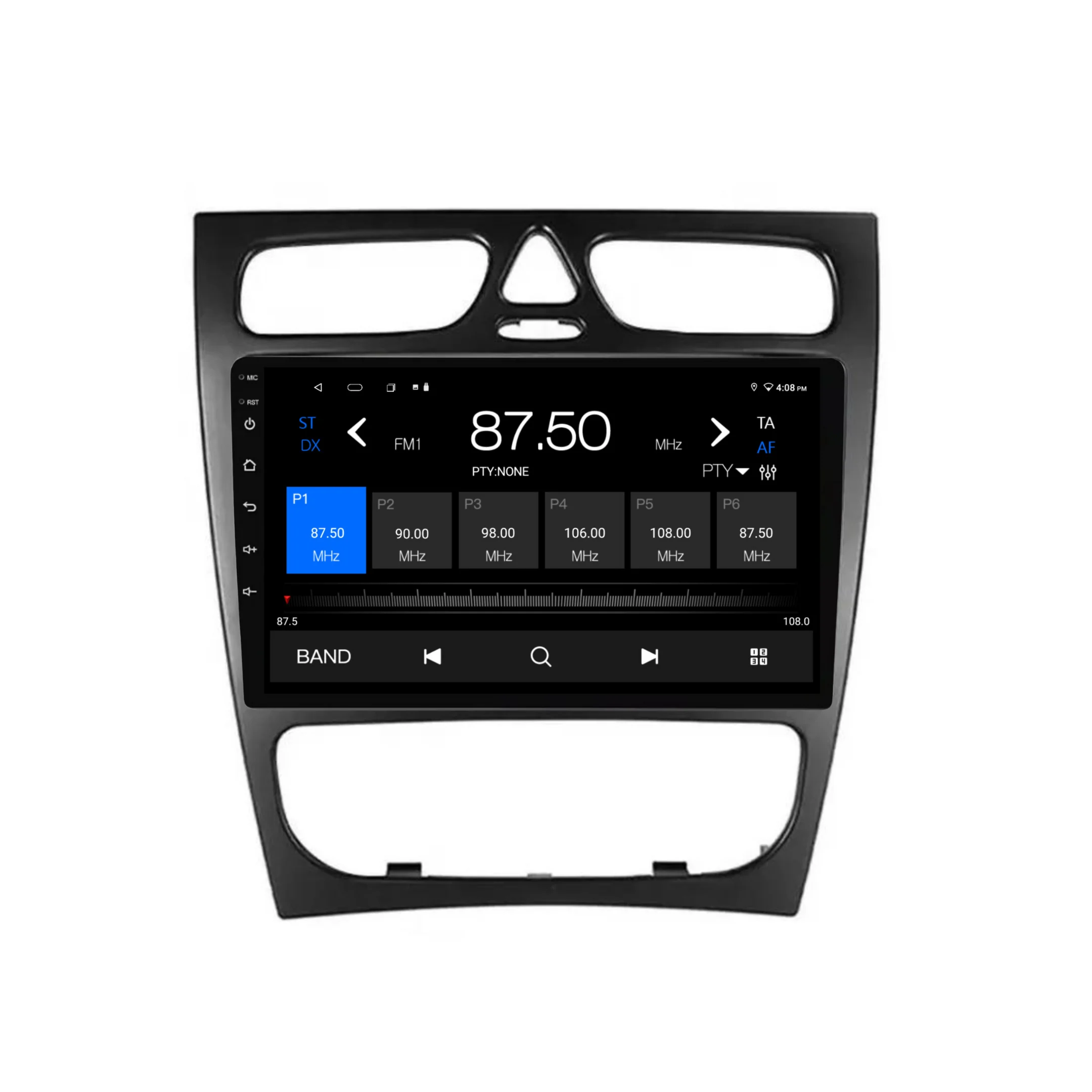 Benz C-Class / W203 / CLK / CL209 (2000-2004) Plug & Play Head Unit Upgrade Kit: Car Radio with Wireless & Wired Apple CarPlay & Android Auto - Image 6