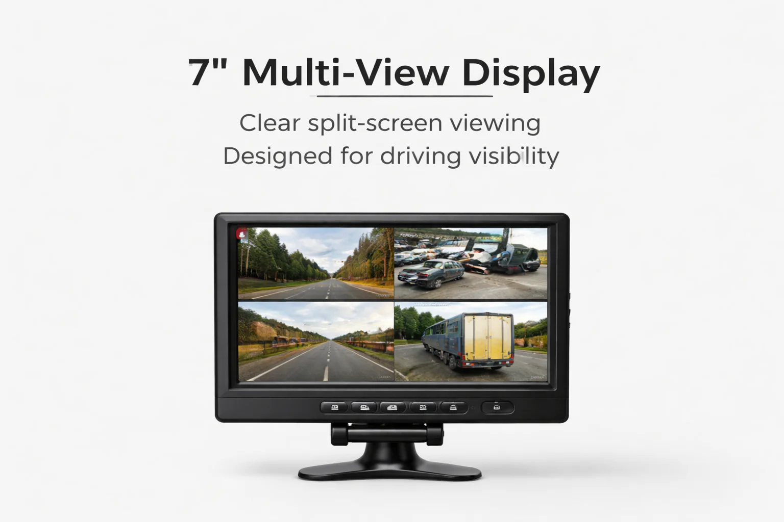 CJ INDUSTRIES 4-Channel (1080P HD) Truck Fleet Camera Monitoring System with DVR/GPS/4G and Storage - Image 6