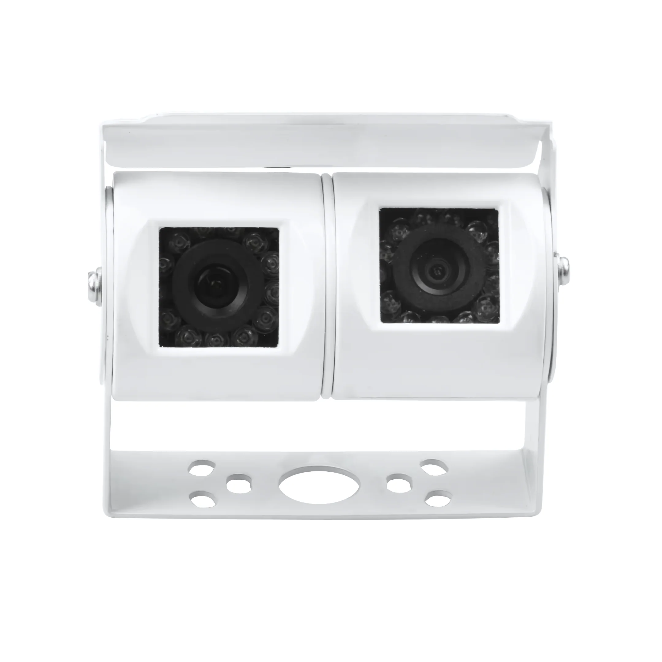 CJ INDUSTRIES Caravan / Truck Camera Package with Monitor - White Dual Lens - Image 3