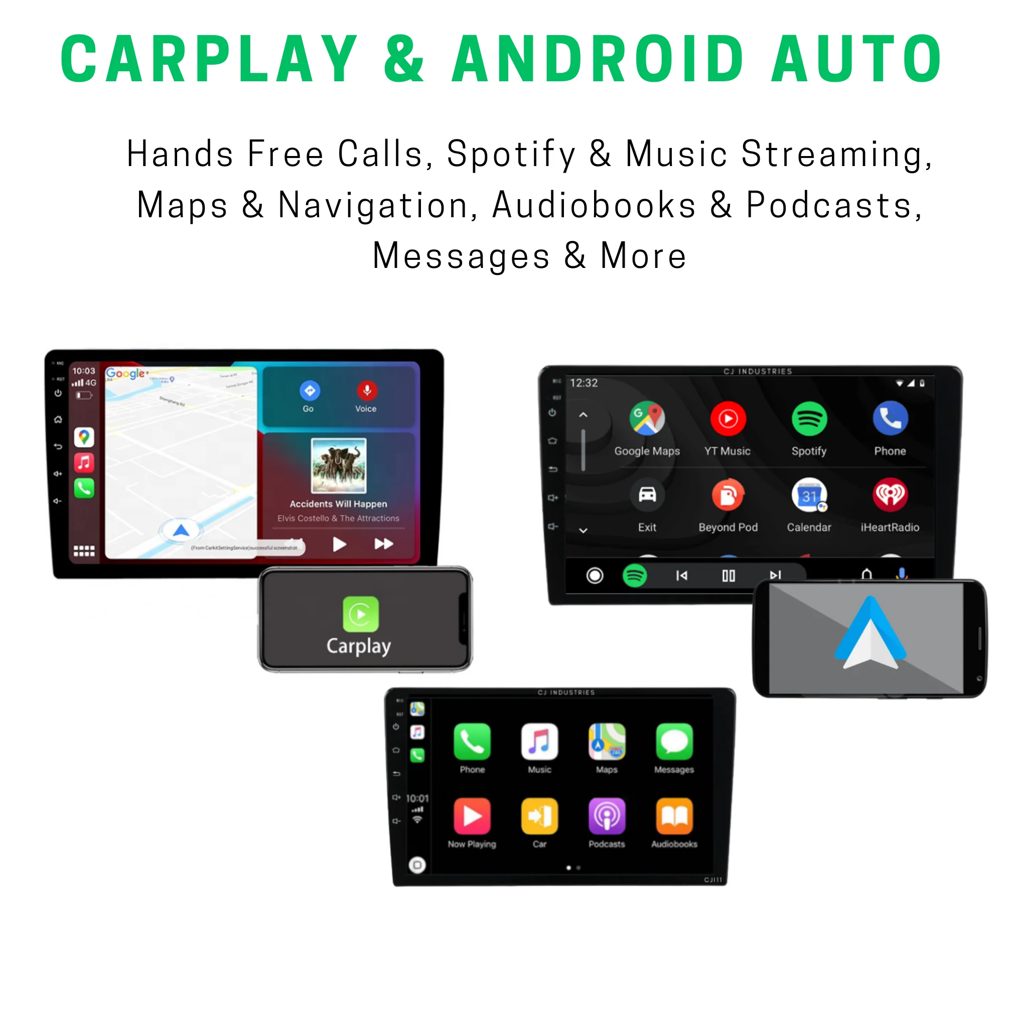 Fiat Freemont / Journey (2012-2020) Plug & Play Head Unit Upgrade Kit: Car Radio with Wireless & Wired Apple CarPlay & Android Auto - Image 7