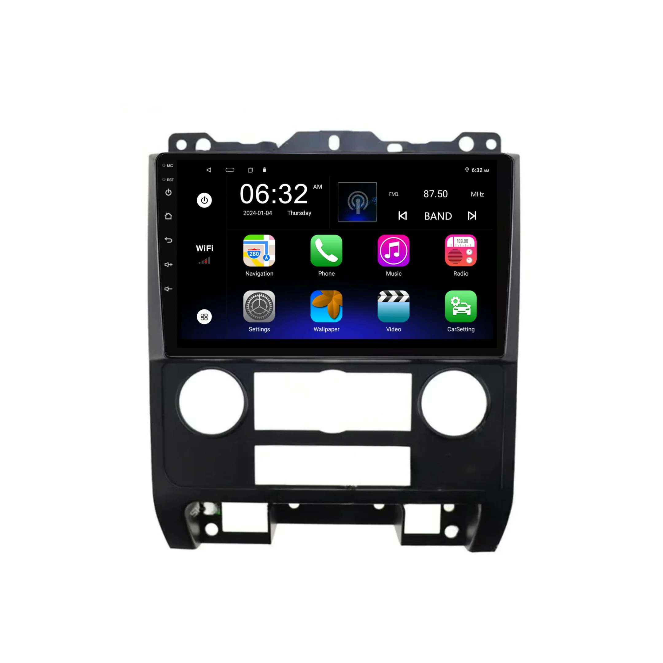 Ford Escape / Kuga / Explorer (2007-2012) Plug & Play Head Unit Upgrade Kit: Car Radio with Wireless & Wired Apple CarPlay & Android Auto - Image 6