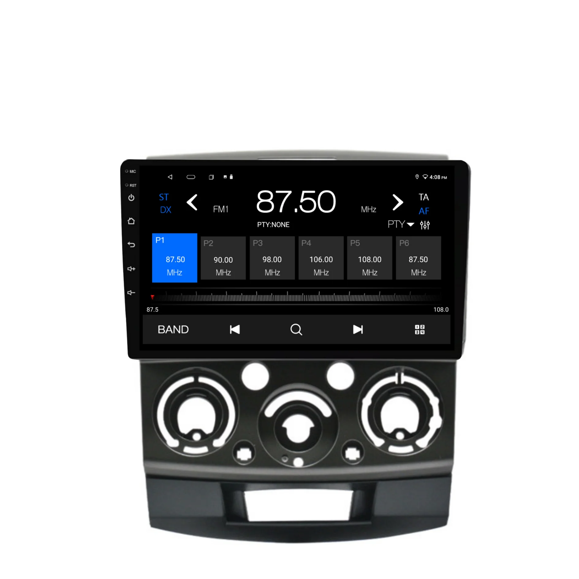 Ford Ranger (2006-2010) Plug & Play Head Unit Upgrade Kit: Car Radio with Wireless & Wired Apple CarPlay & Android Auto - Image 6