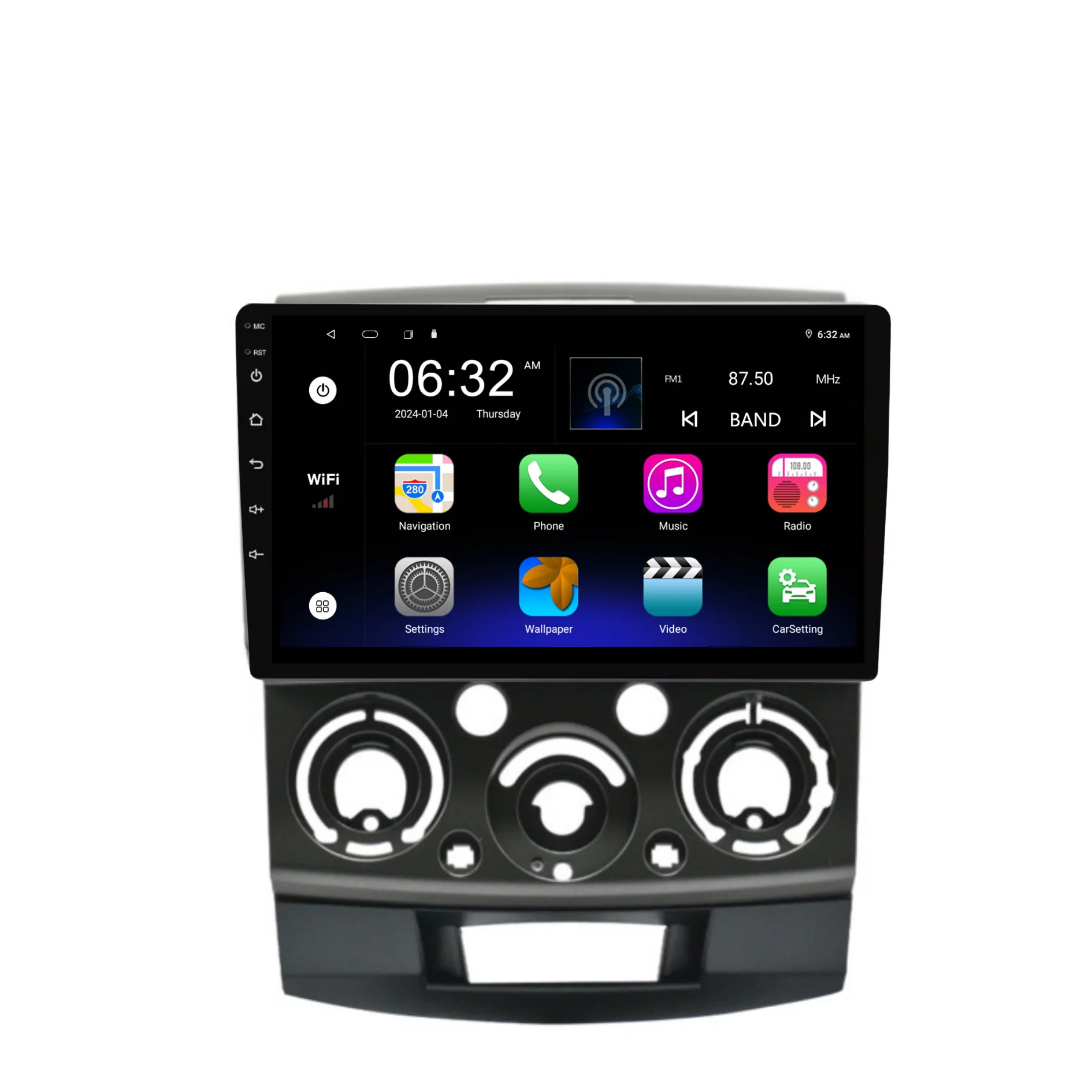 Ford Ranger (2006-2010) Plug & Play Head Unit Upgrade Kit: Car Radio with Wireless & Wired Apple CarPlay & Android Auto - Image 7