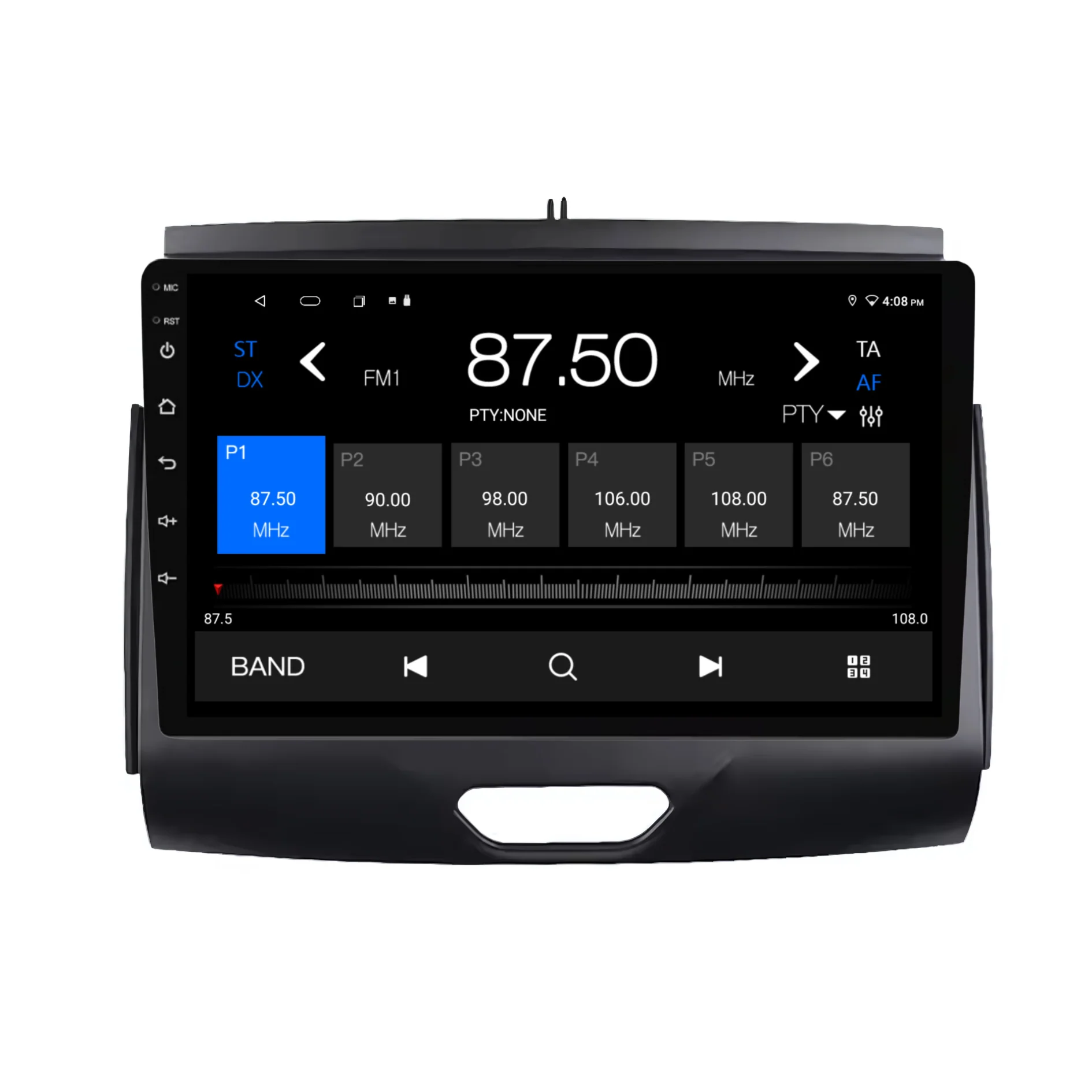Ford Ranger / Everest BLACK (2015-2020) Plug & Play Head Unit Upgrade Kit: Car Radio with Wireless & Wired Apple CarPlay & Android Auto - Image 7
