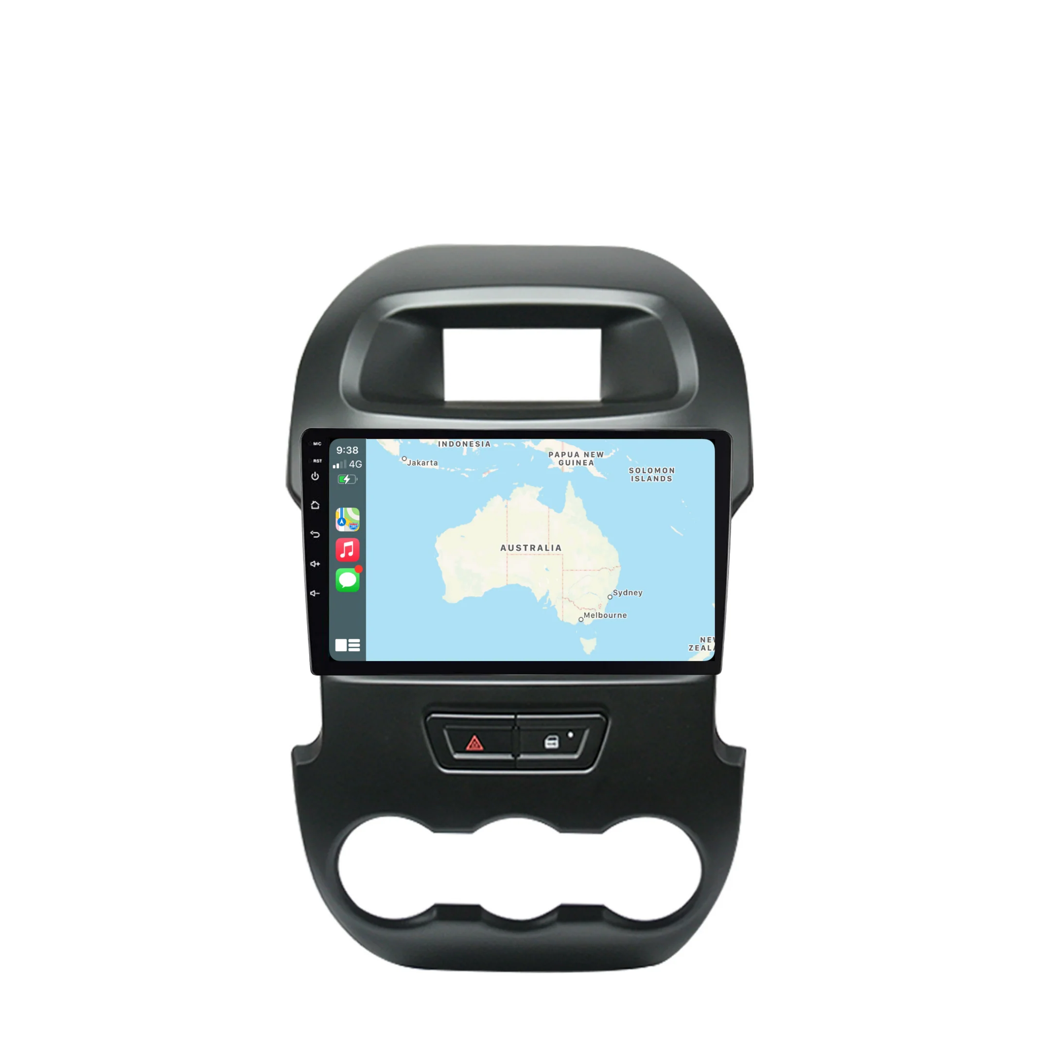 Ford Ranger/F250 (2011-2015) Plug & Play Head Unit Upgrade Kit: Car Radio with Wireless & Wired Apple CarPlay & Android Auto - Image 3