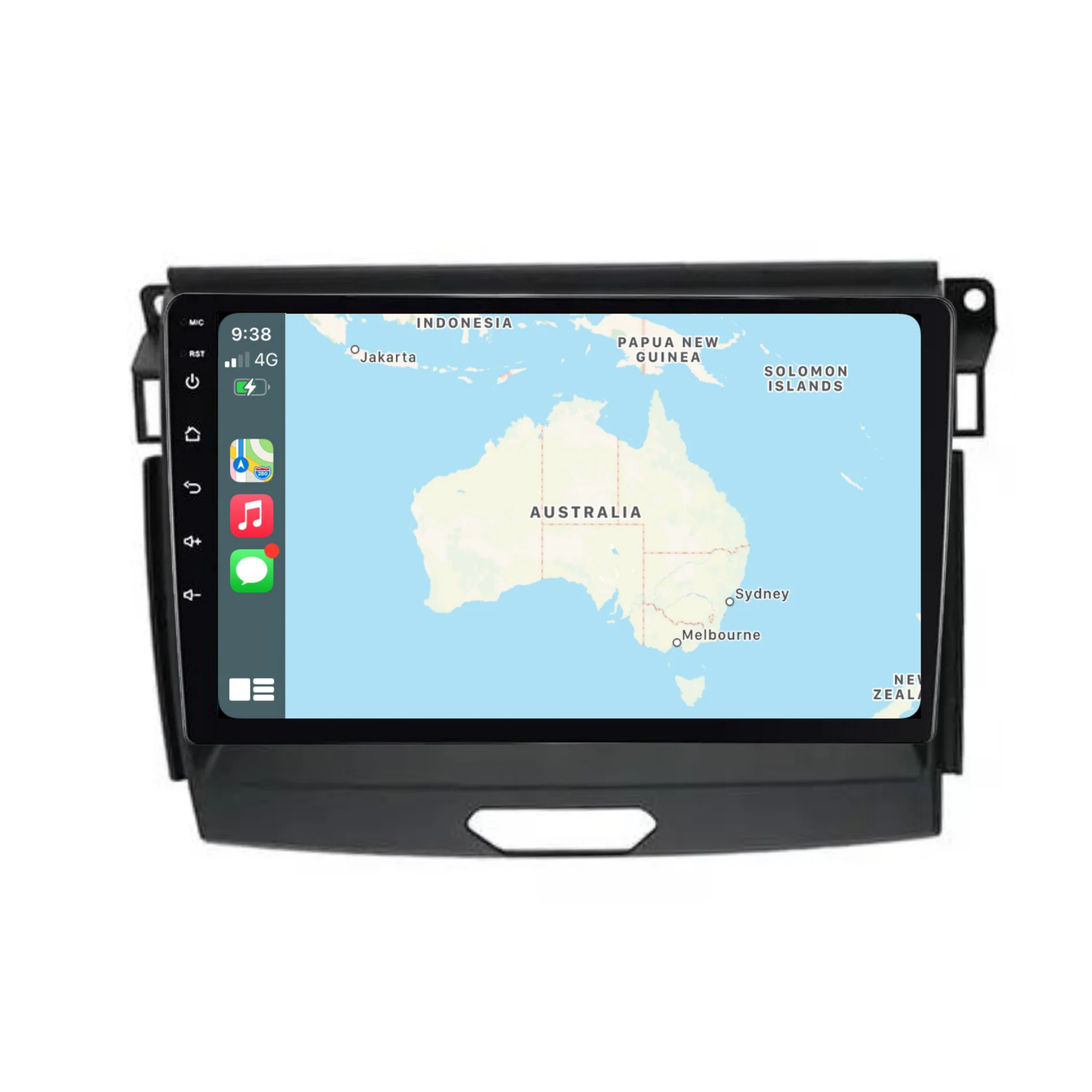 Ford Ranger PX2 / Everest (2015-2019) Plug & Play Head Unit Upgrade Kit: Car Radio with Wireless & Wired Apple CarPlay & Android Auto - Image 4