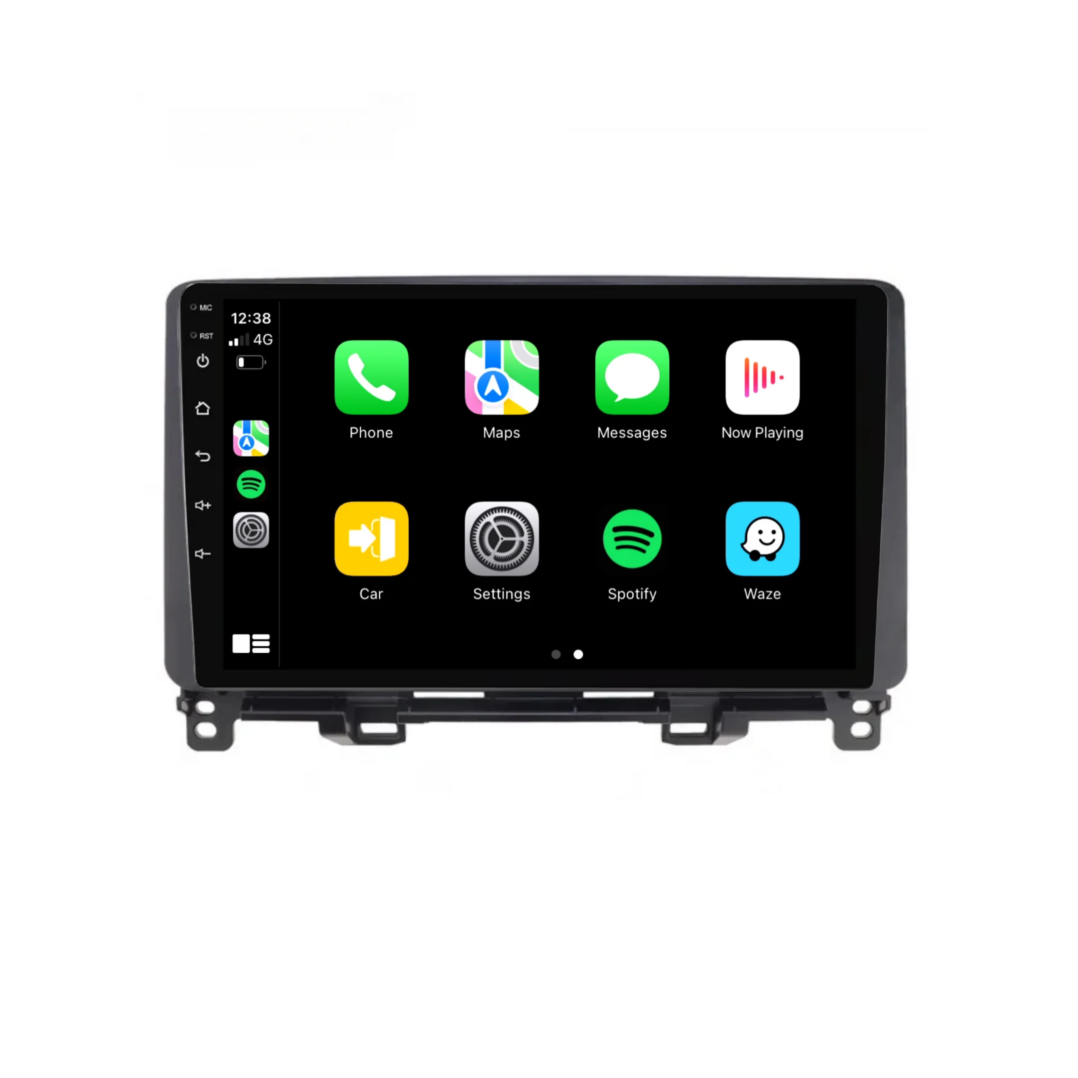 Honda Fit (2020-2022) Plug & Play Head Unit Upgrade Kit: Car Radio with Wireless & Wired Apple CarPlay & Android Auto