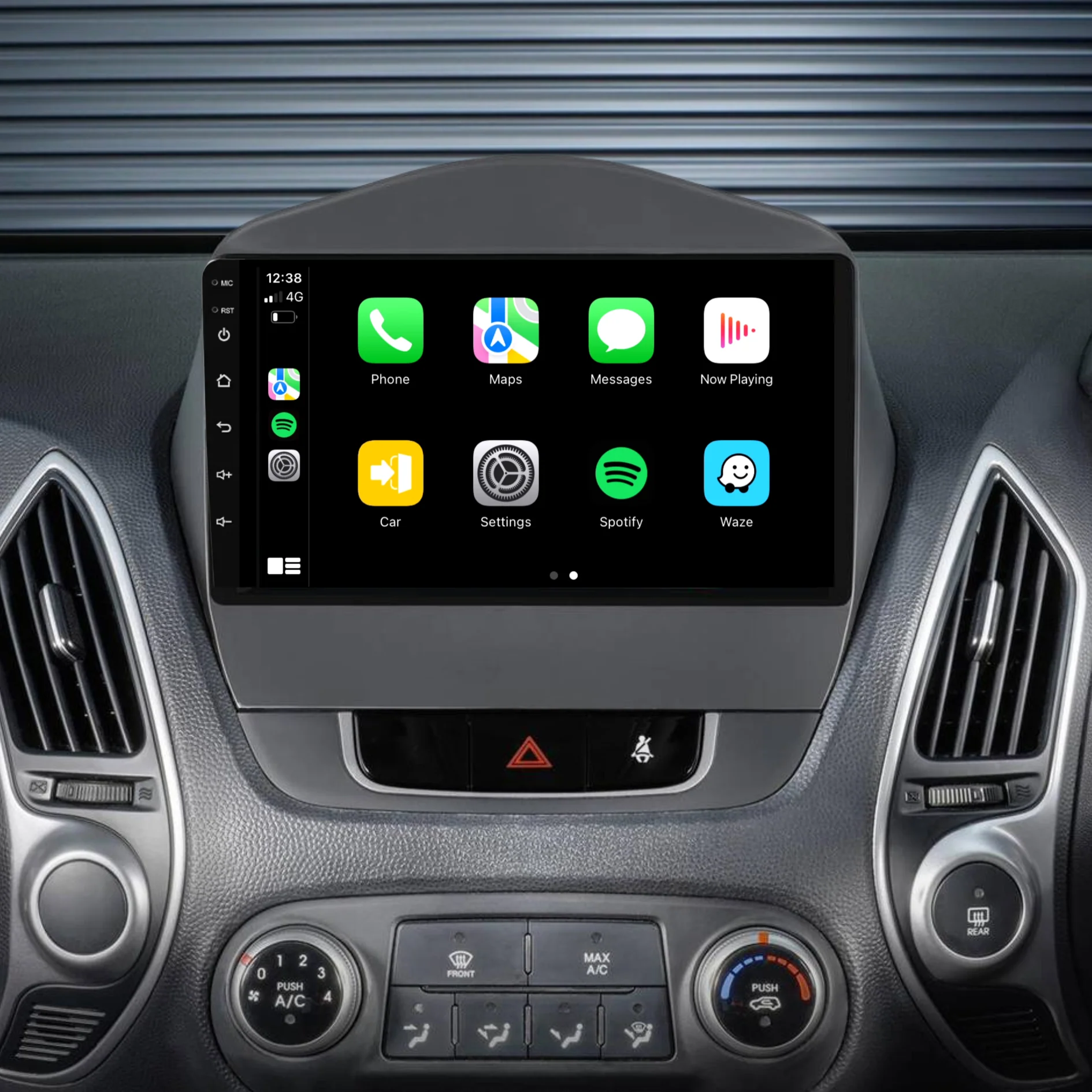Hyundai IX35 (2009-2015) Plug & Play Head Unit Upgrade Kit: Car Radio with Wireless & Wired Apple CarPlay & Android Auto