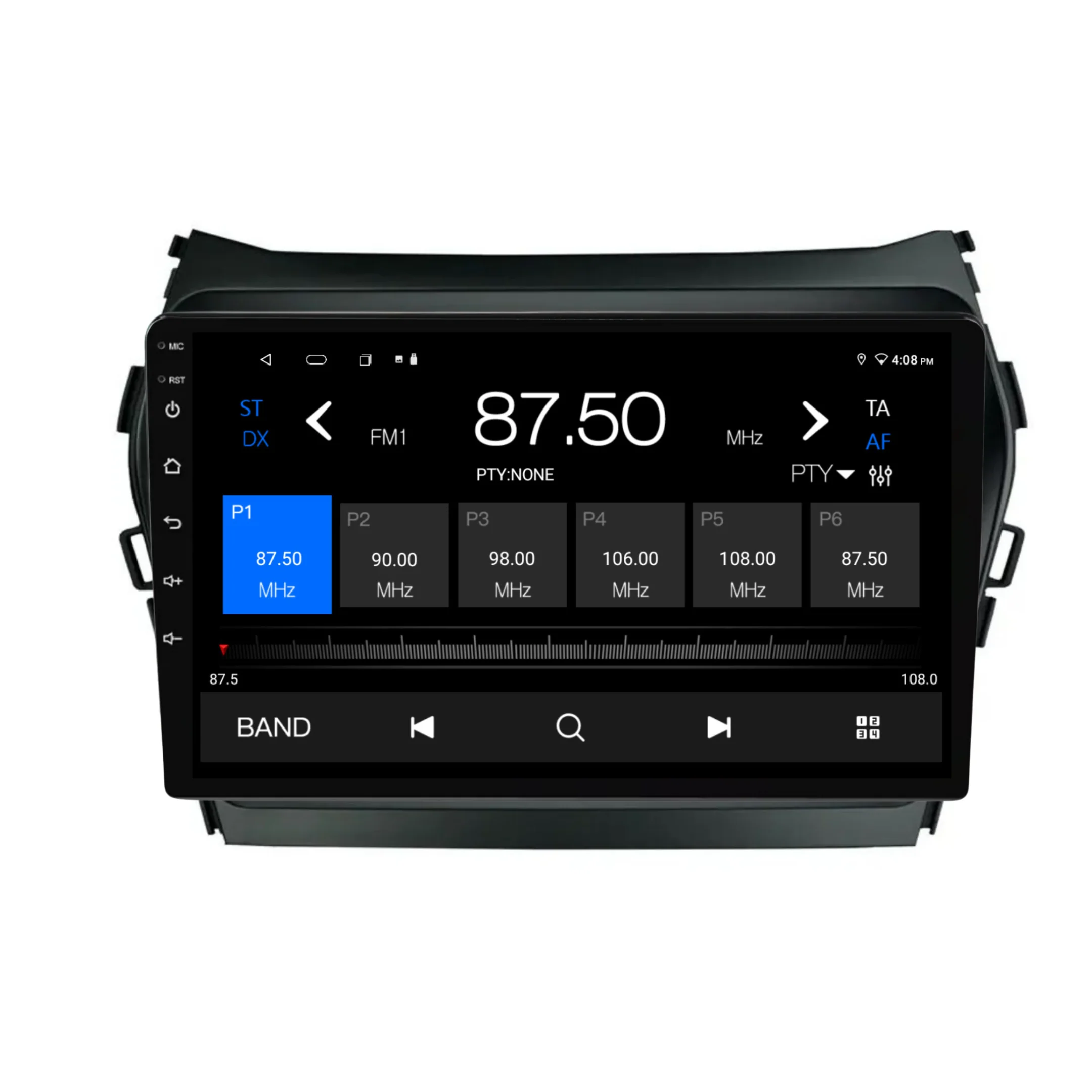 Hyundai IX45/Santa Fe (2015-2018) Plug & Play Head Unit Upgrade Kit: Car Radio with Wireless & Wired Apple CarPlay & Android Auto - Image 6