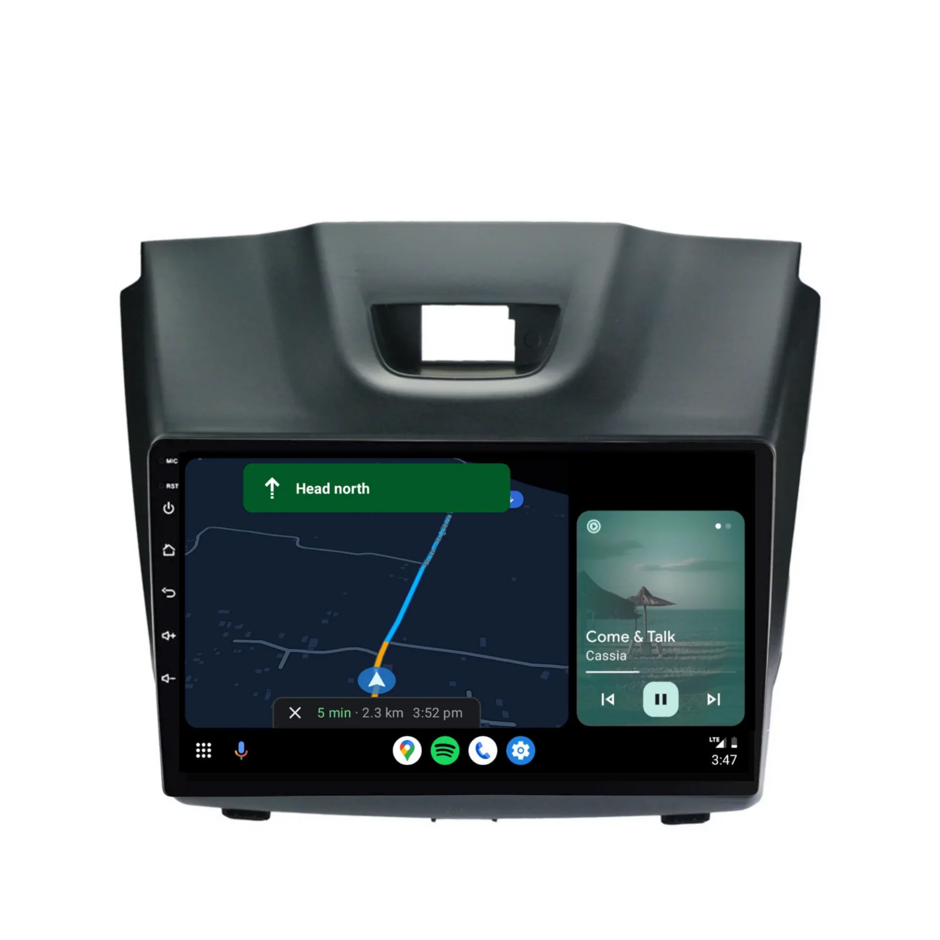 Isuzu DMAX/MUX (2012-2019) Plug & Play Head Unit Upgrade Kit: Car Radio with Wireless & Wired Apple CarPlay & Android Auto - Image 5