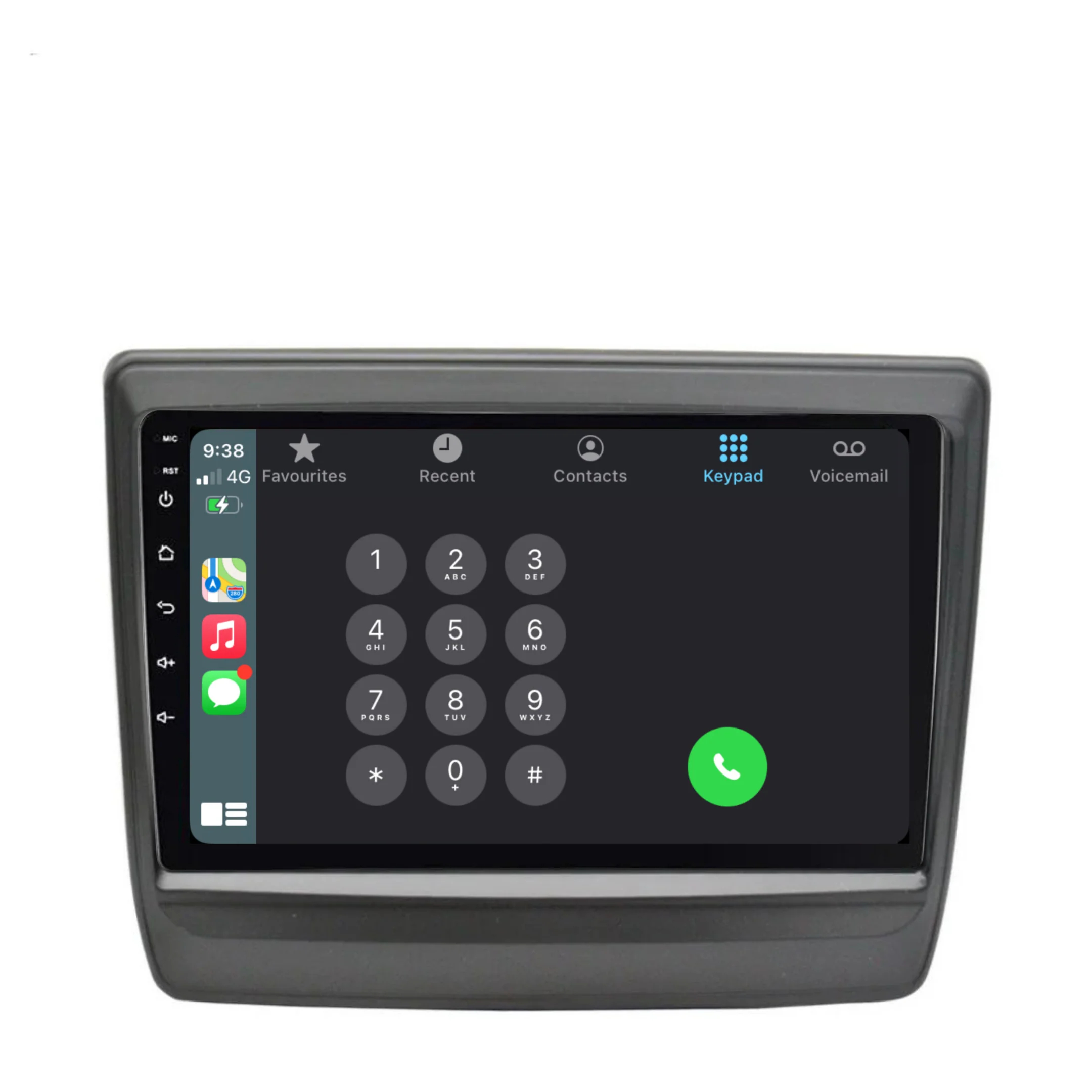 Isuzu D-MAX / MU-X / Mazda BT-50 (2020-2026) Plug & Play Head Unit Upgrade Kit: Car Radio with Wireless & Wired Apple CarPlay & Android Auto - Image 4