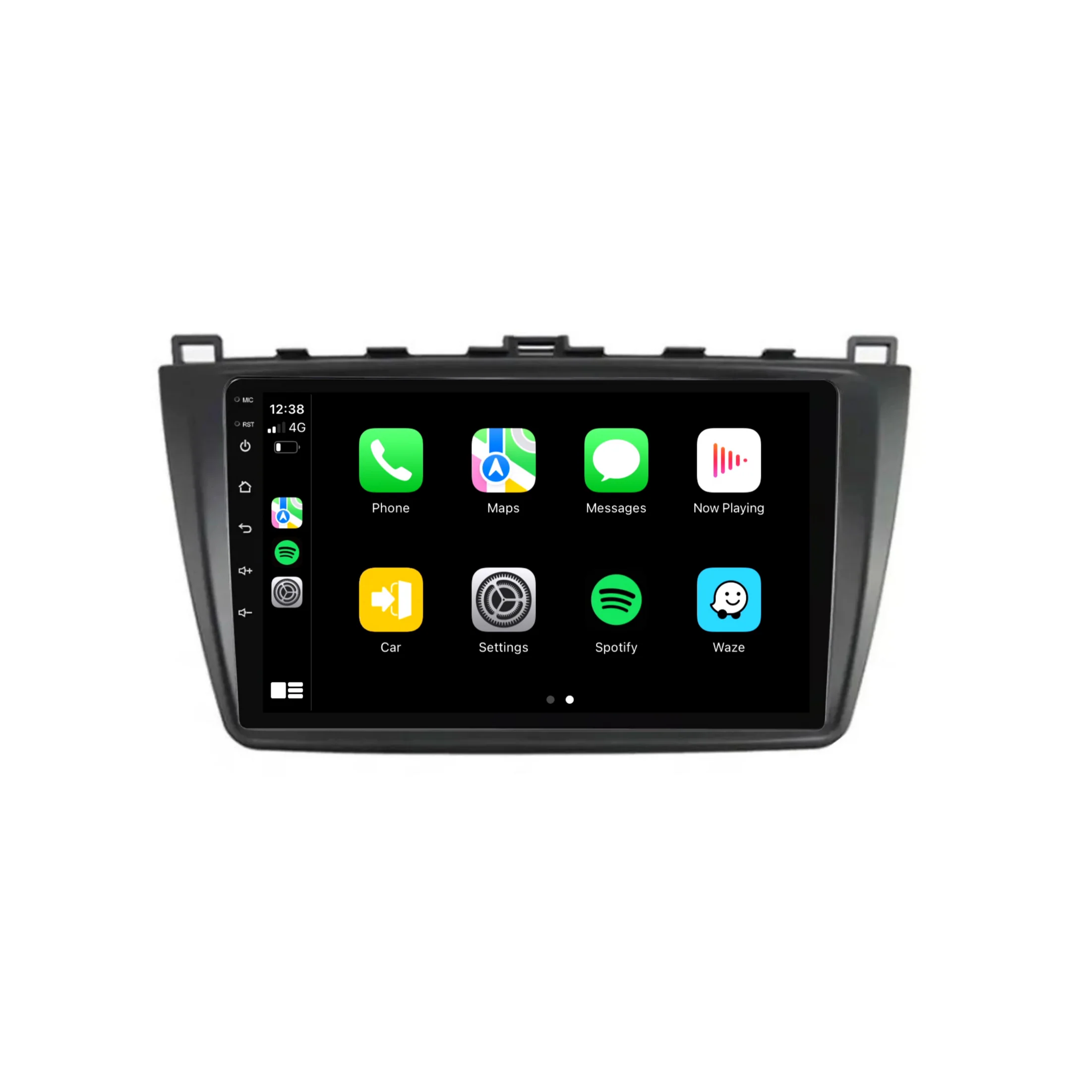Mazda 6 (2009-2015) Plug & Play Head Unit Upgrade Kit: Car Radio with Wireless & Wired Apple CarPlay & Android Auto - Image 2