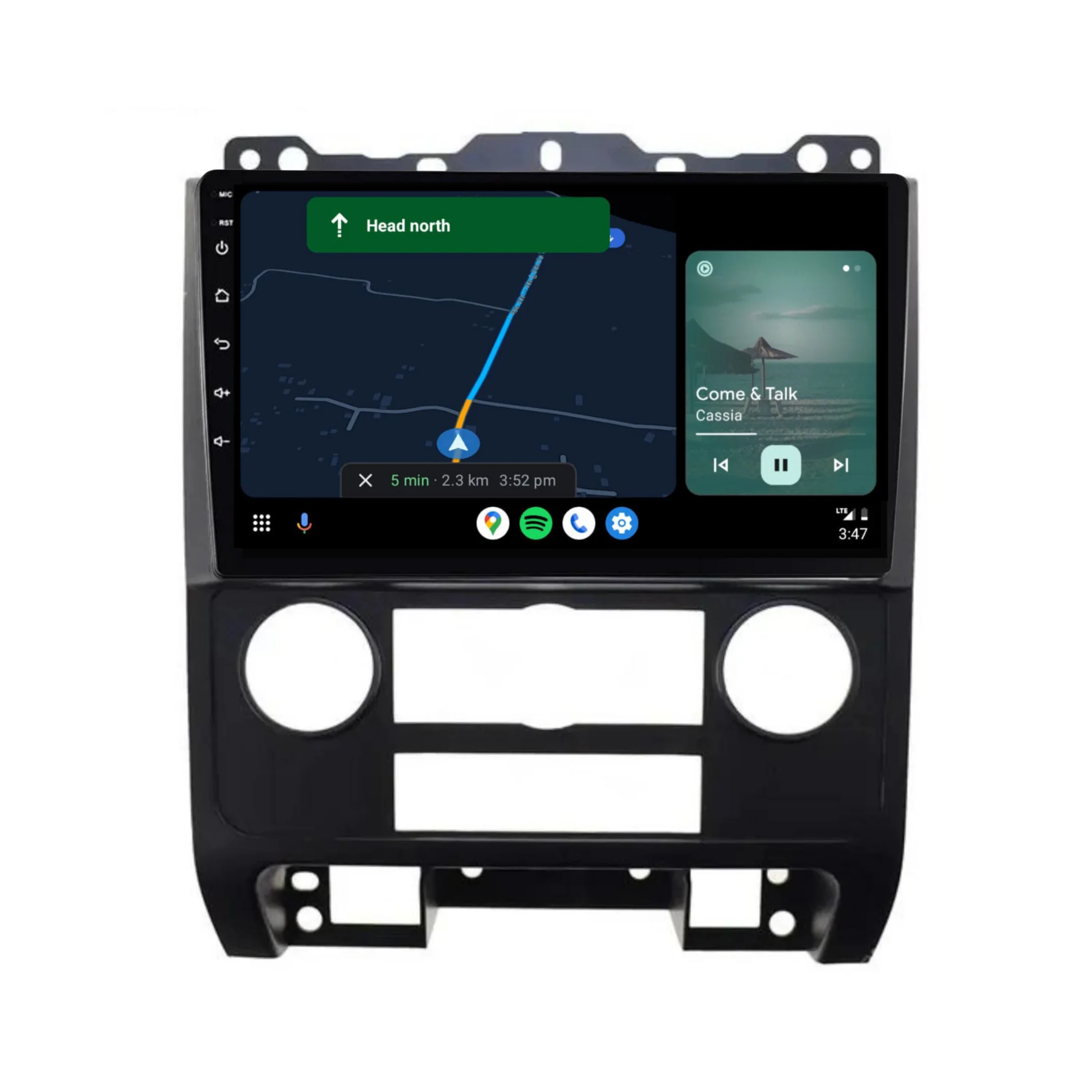 Mazda Tribute / Ford Escape / Ford Kuga (2007-2012) Plug & Play Head Unit Upgrade Kit: Car Radio with Wireless & Wired Apple CarPlay & Android Auto - Image 4