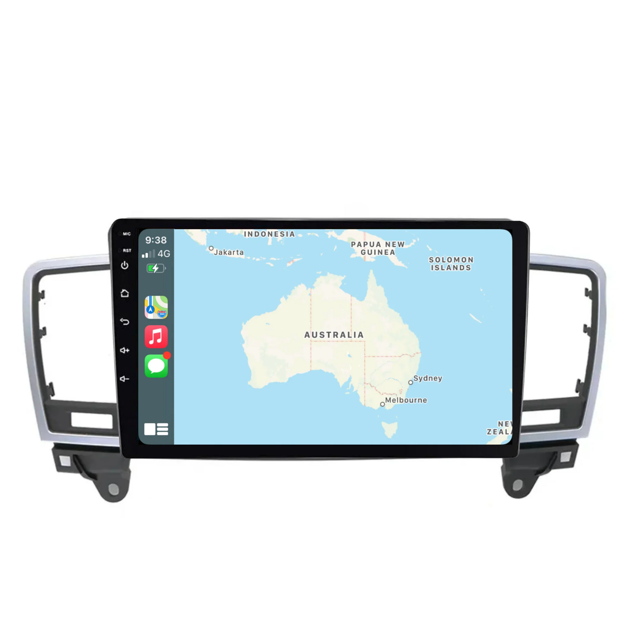 Mercedes Benz ML Class / W166 (2012-2018) Plug & Play Head Unit Upgrade Kit: Car Radio with Wireless & Wired Apple CarPlay & Android Auto - Image 3