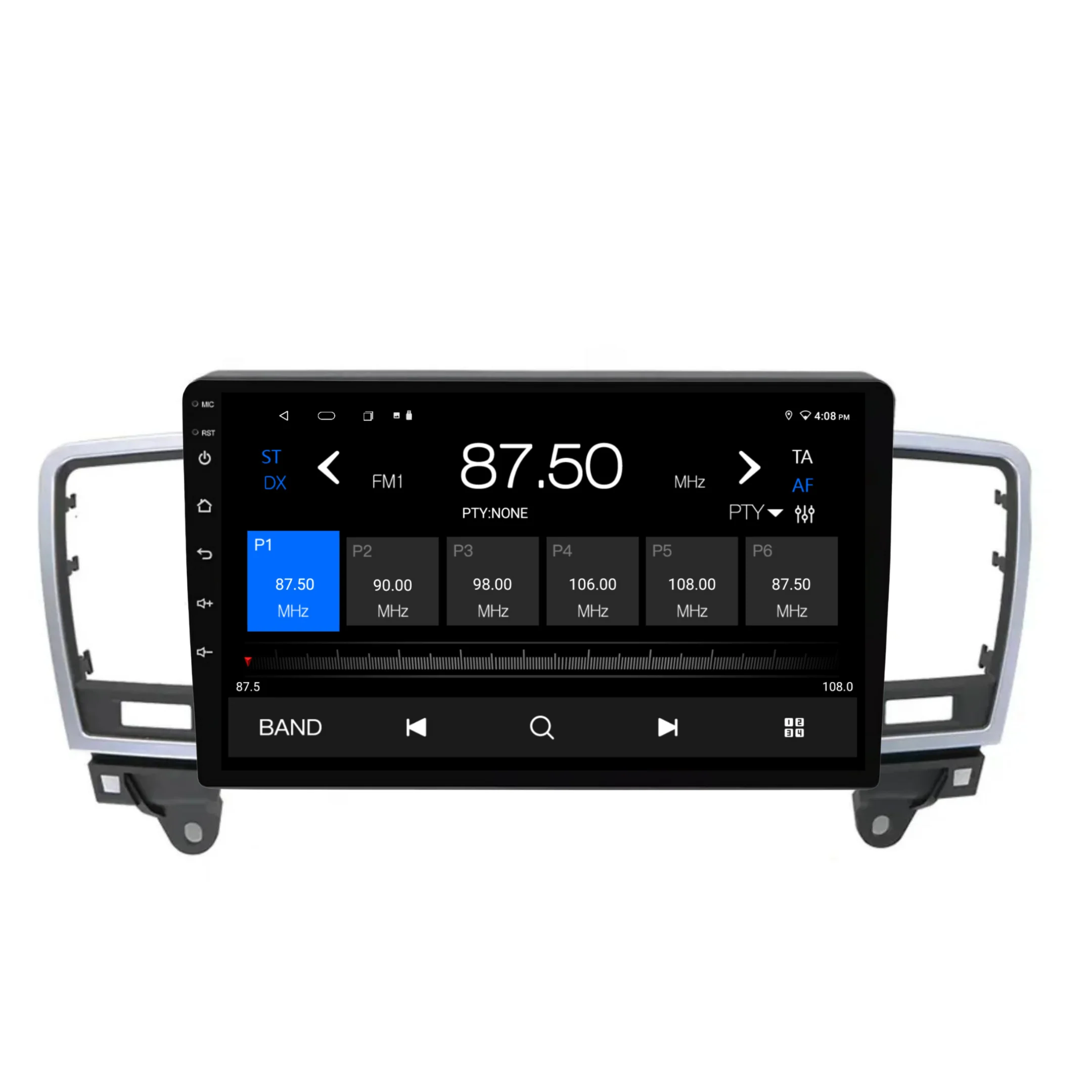 Mercedes Benz ML Class / W166 (2012-2018) Plug & Play Head Unit Upgrade Kit: Car Radio with Wireless & Wired Apple CarPlay & Android Auto - Image 6