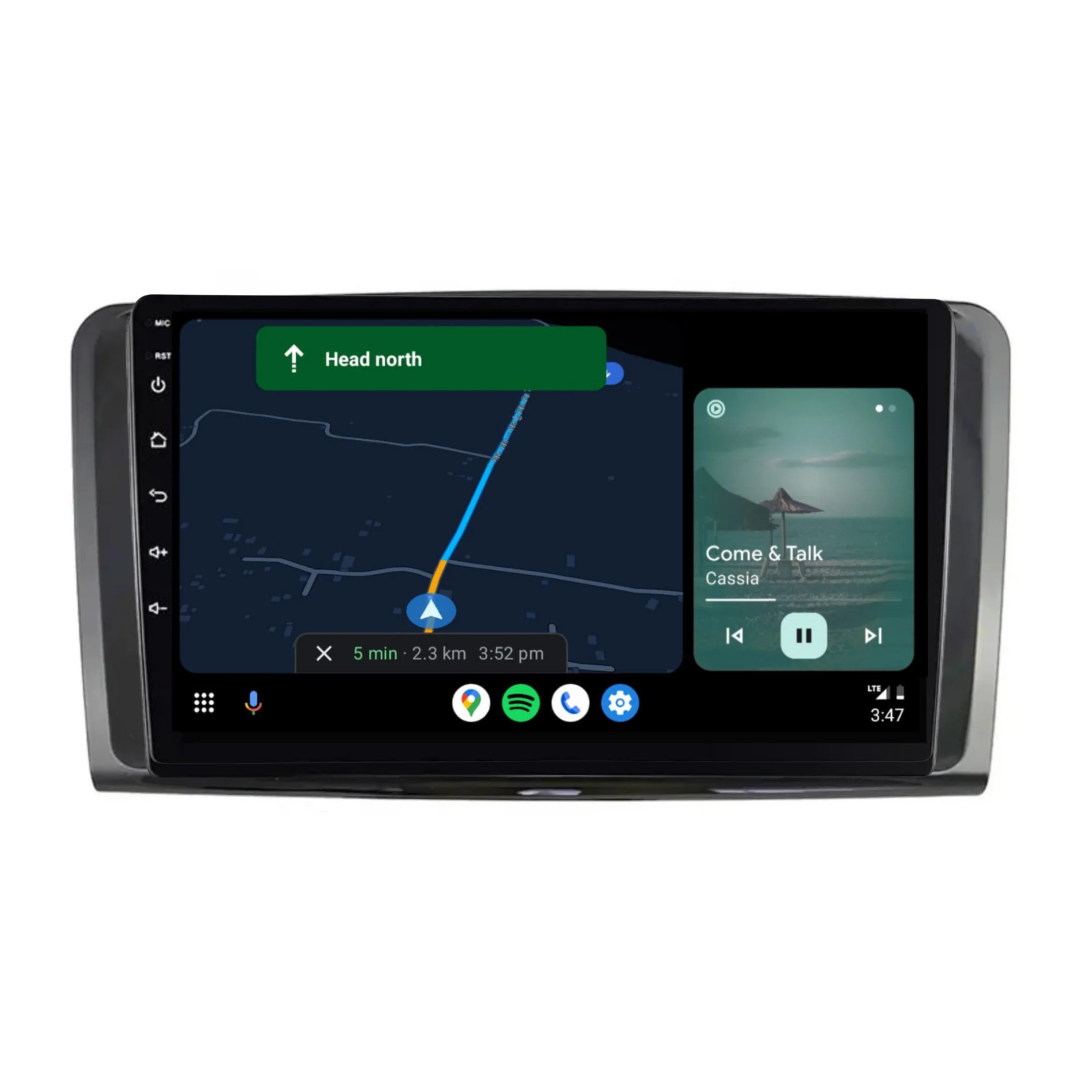 Mercedes Benz ML / W164 (2005-2011) Plug & Play Head Unit Upgrade Kit: Car Radio with Wireless & Wired Apple CarPlay & Android Auto - Image 5