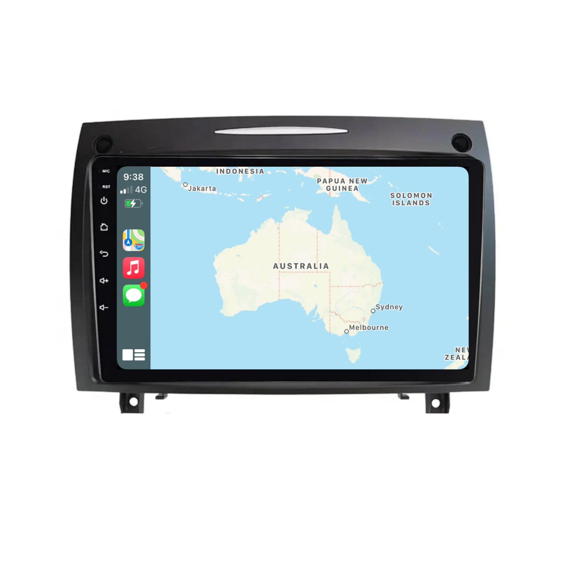 Mercedes Benz SLK R171 (2004-2011) Plug & Play Head Unit Upgrade Kit: Car Radio with Wireless & Wired Apple CarPlay & Android Auto - Image 3