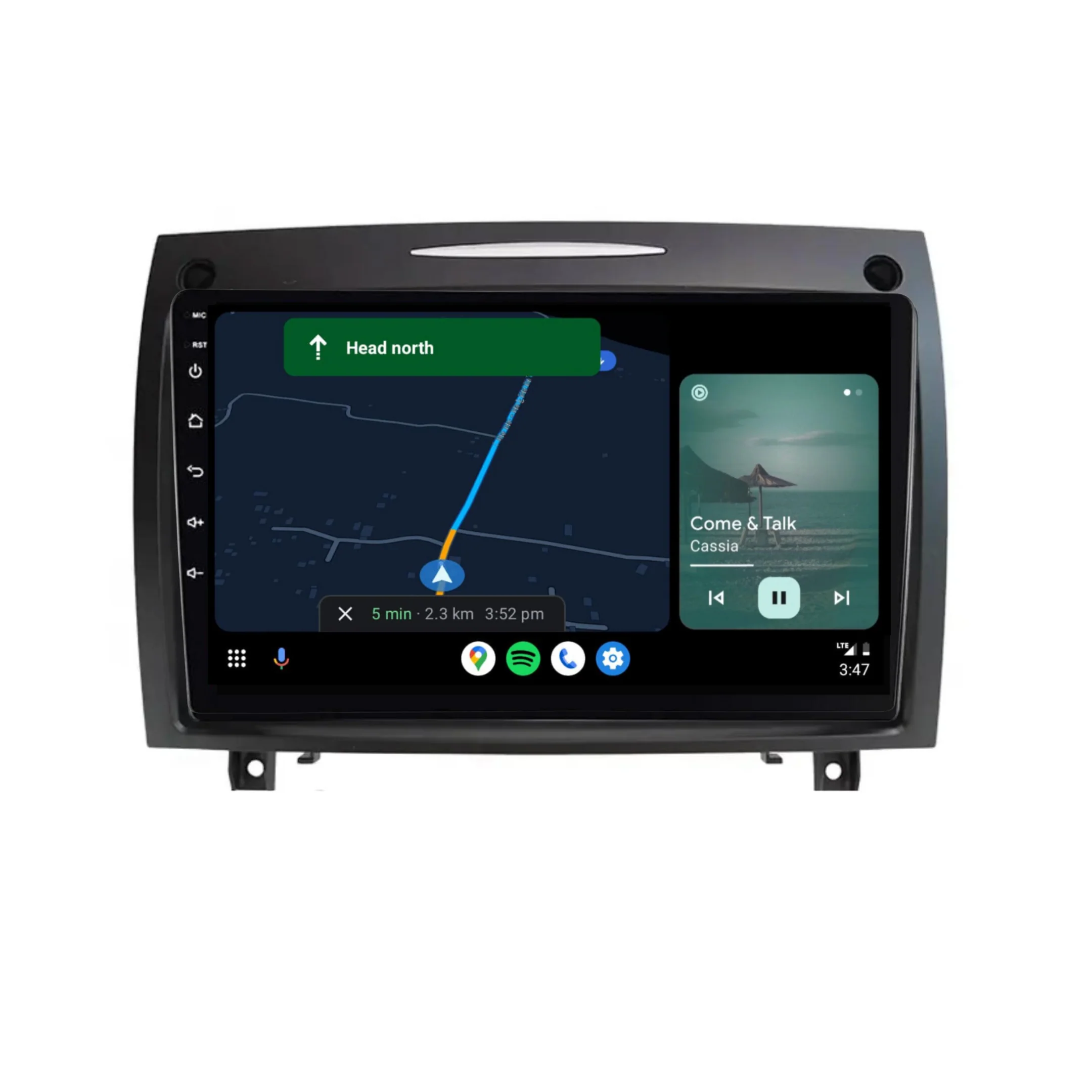 Mercedes Benz SLK R171 (2004-2011) Plug & Play Head Unit Upgrade Kit: Car Radio with Wireless & Wired Apple CarPlay & Android Auto - Image 5
