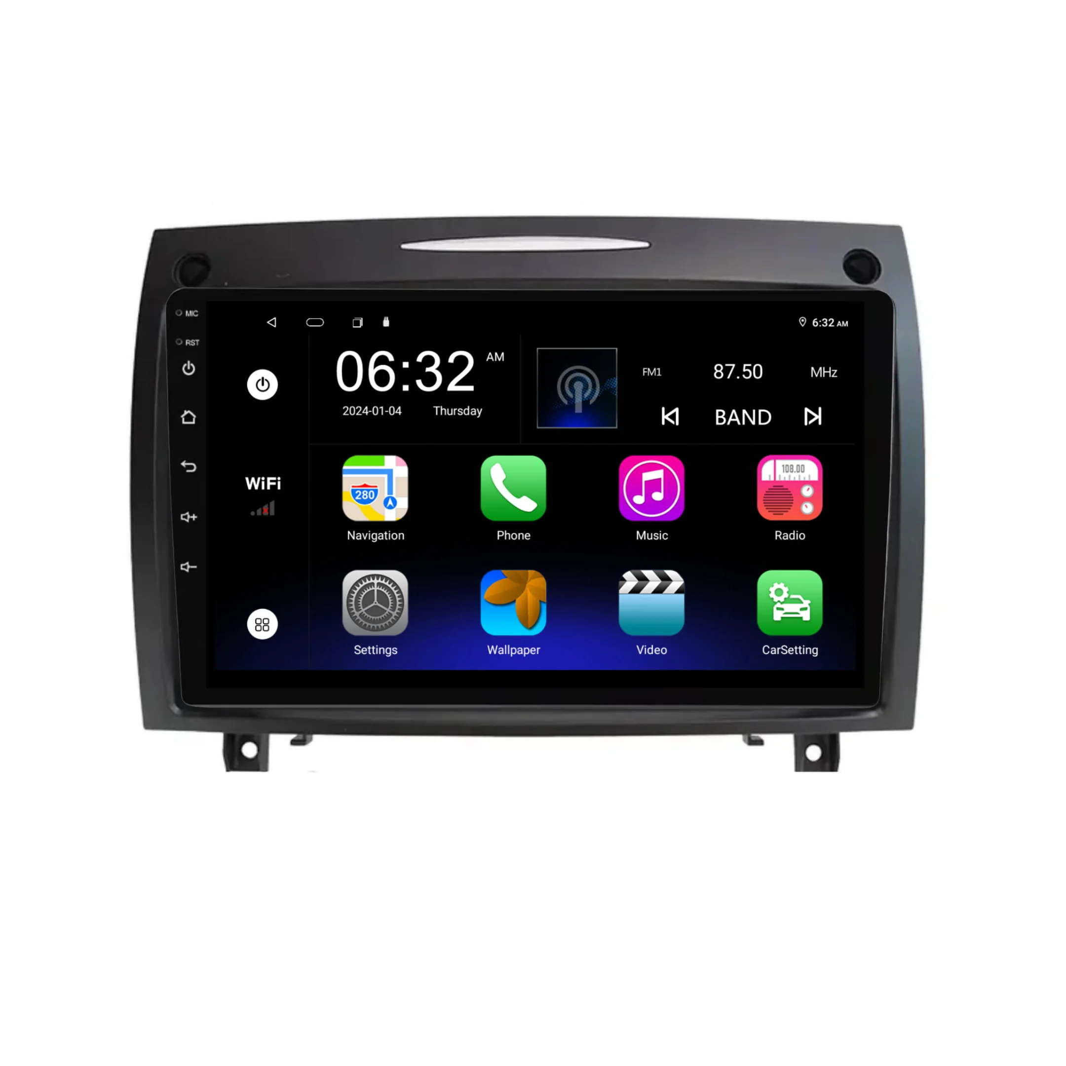 Mercedes Benz SLK R171 (2004-2011) Plug & Play Head Unit Upgrade Kit: Car Radio with Wireless & Wired Apple CarPlay & Android Auto - Image 7