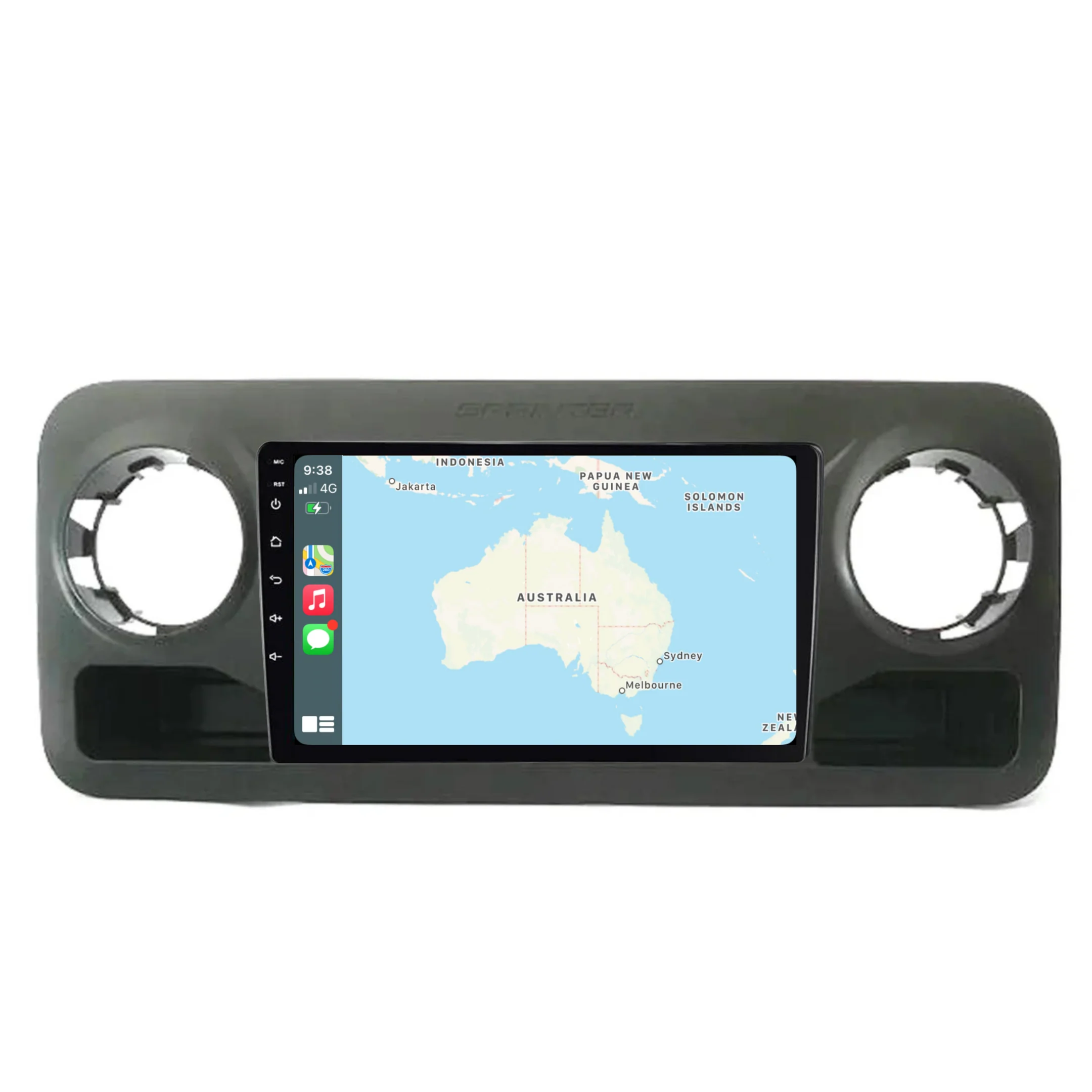 Mercedes Benz Sprinter (2018-2022) Plug & Play Head Unit Upgrade Kit: Car Radio with Wireless & Wired Apple CarPlay & Android Auto - Image 3
