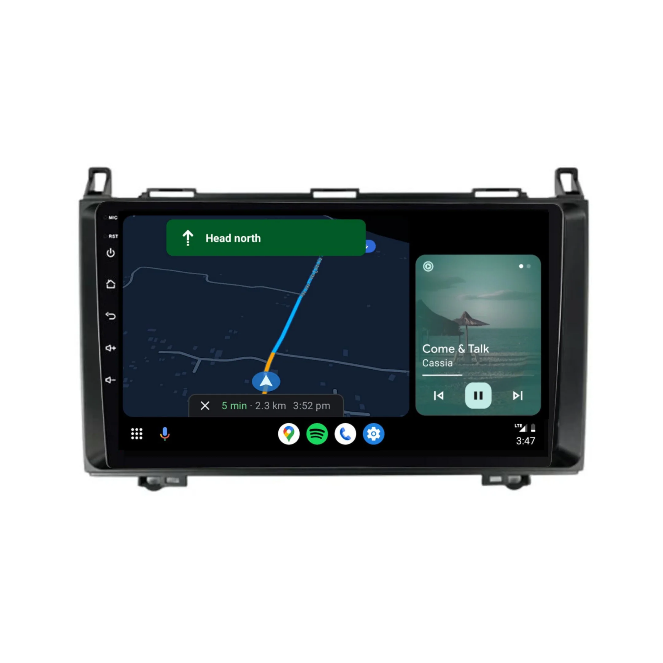 Mercedes Benz W169/W245 Viano Vito W639 Sprinter/B200/W906 Plug & Play Head Unit Upgrade Kit: Car Radio with Wireless & Wired Apple CarPlay & Android Auto - Image 5