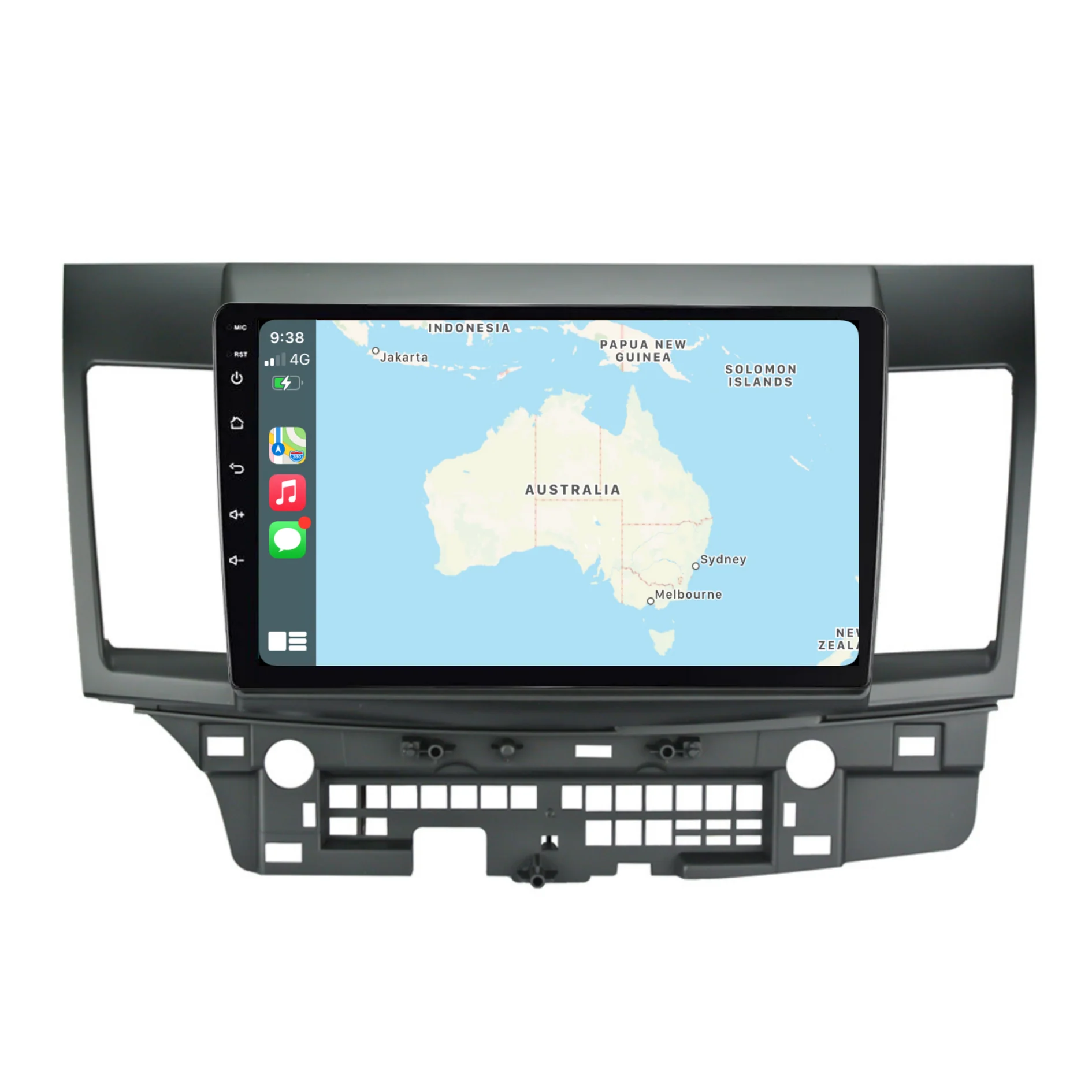 Mitsubishi Lancer CJ (2008-2018) Plug & Play Head Unit Upgrade Kit: Car Radio with Wireless & Wired Apple CarPlay & Android Auto - Image 3