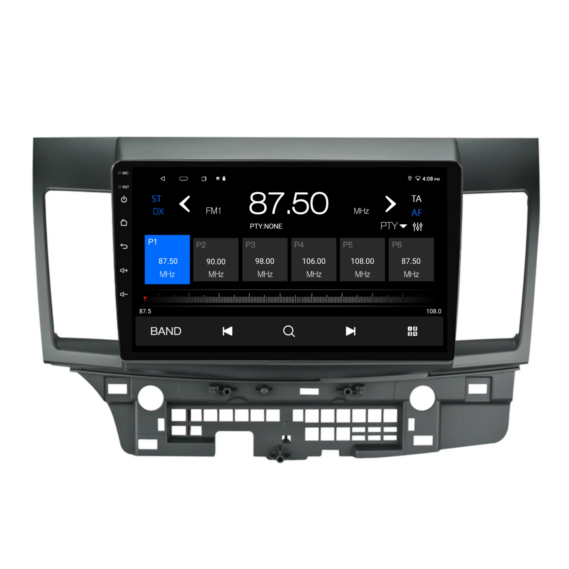 Mitsubishi Lancer CJ (2008-2018) Plug & Play Head Unit Upgrade Kit: Car Radio with Wireless & Wired Apple CarPlay & Android Auto - Image 6