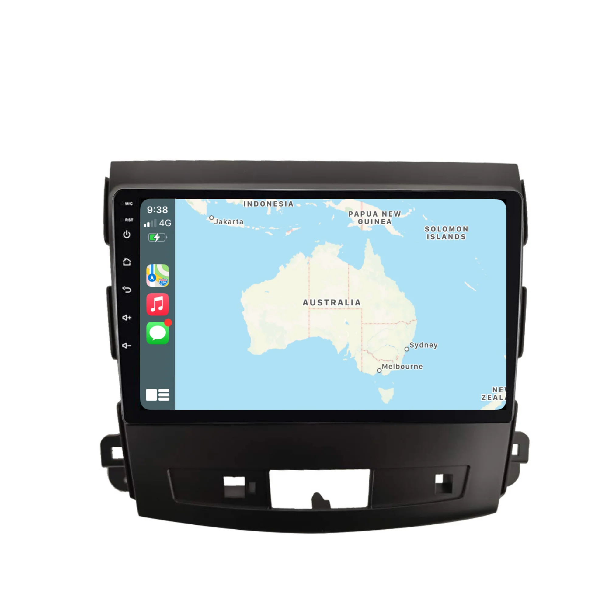 Mitsubishi Outlander (2008-2012) Plug & Play Head Unit Upgrade Kit: Car Radio with Wireless & Wired Apple CarPlay & Android Auto - Image 3