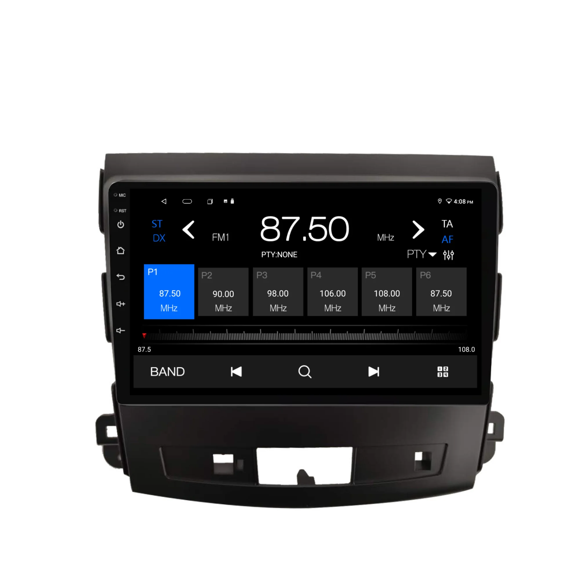 Mitsubishi Outlander (2008-2012) Plug & Play Head Unit Upgrade Kit: Car Radio with Wireless & Wired Apple CarPlay & Android Auto - Image 6