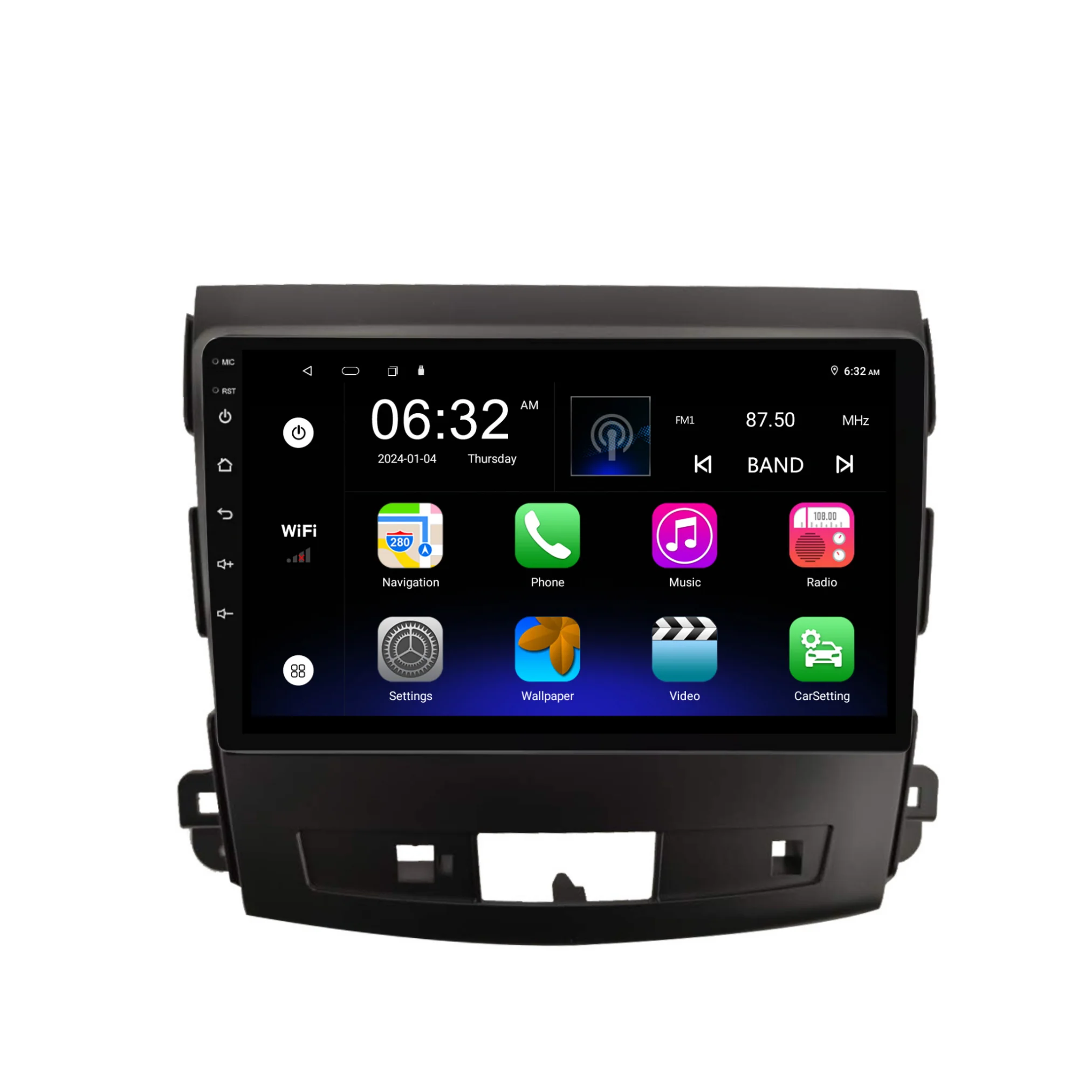 Mitsubishi Outlander (2008-2012) Plug & Play Head Unit Upgrade Kit: Car Radio with Wireless & Wired Apple CarPlay & Android Auto - Image 7