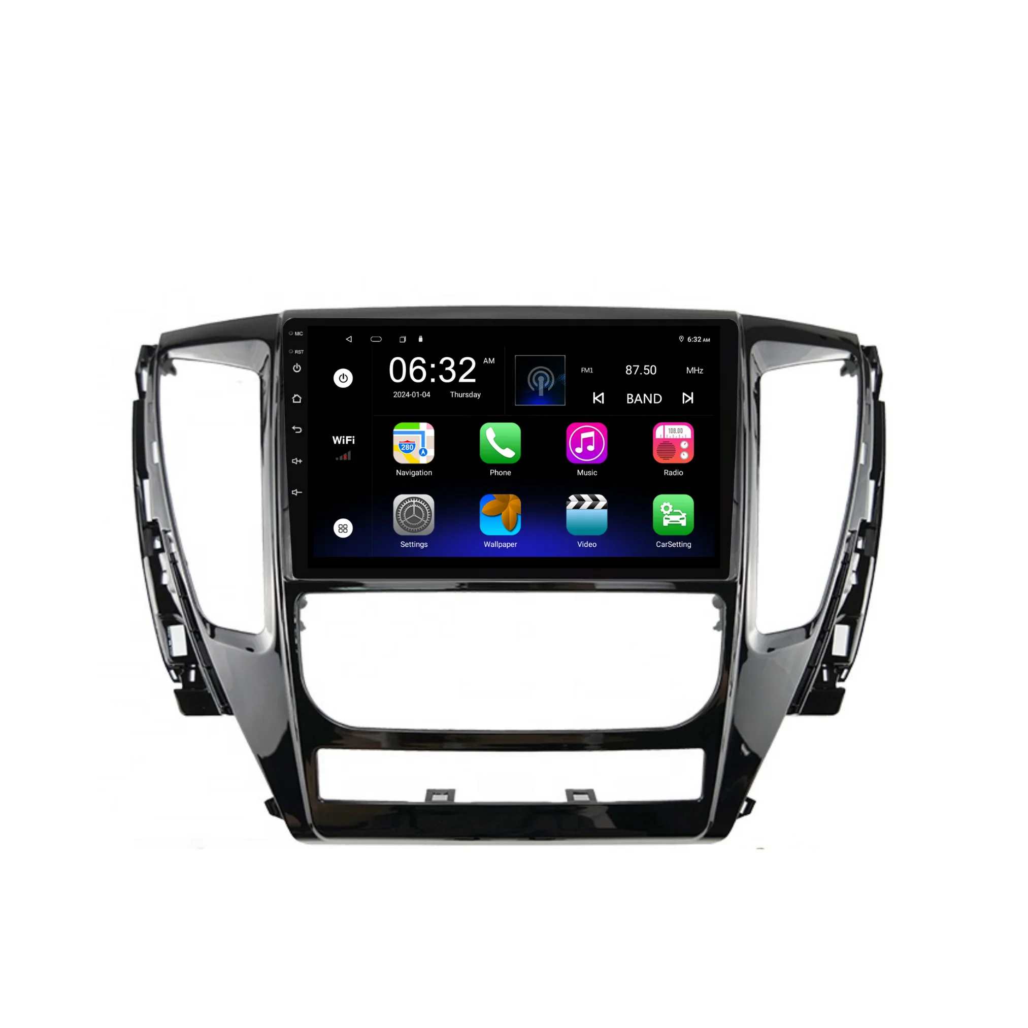 Mitsubishi Pajero Sport (2015-2019) Plug & Play Head Unit Upgrade Kit: Car Radio with Wireless & Wired Apple CarPlay & Android Auto - Image 7