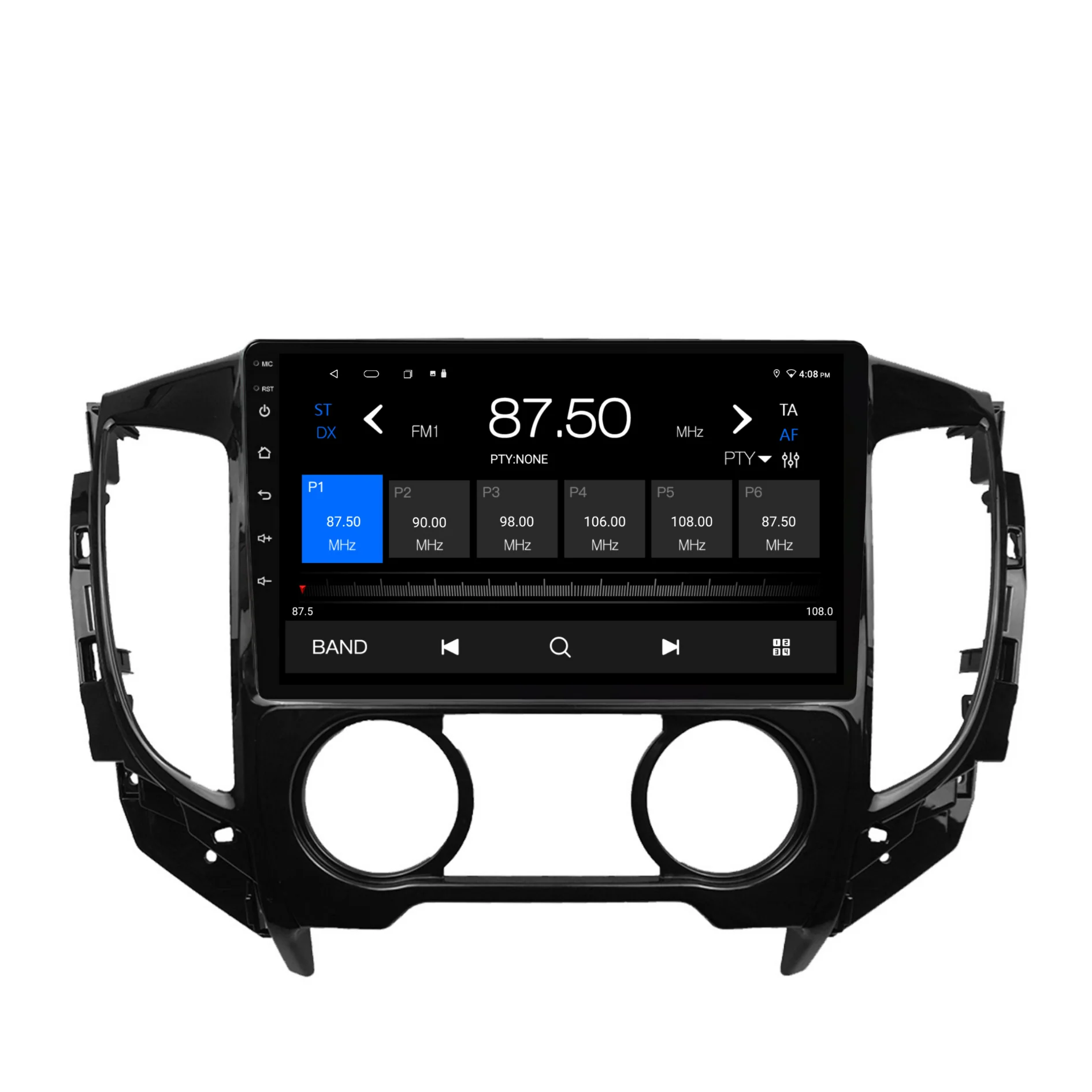 Mitsubishi Triton MANUAL AC (2015-2022) Plug & Play Head Unit Upgrade Kit: Car Radio with Wireless & Wired Apple CarPlay & Android Auto - Image 6