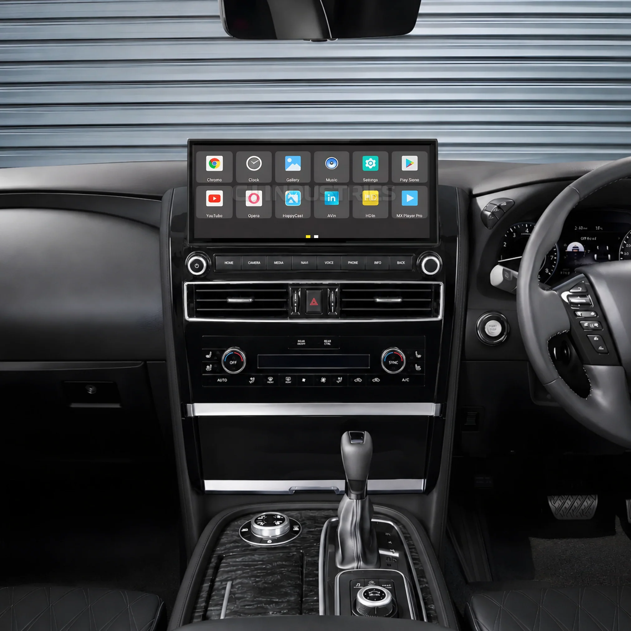Nissan Patrol Y62 Ti / Ti-L / Warrior (2010 - 2024) 12.3" HD Plug & Play Head Unit Upgrade Kit: Car Radio with Wireless & Wired Apple CarPlay & Android Auto - Image 6