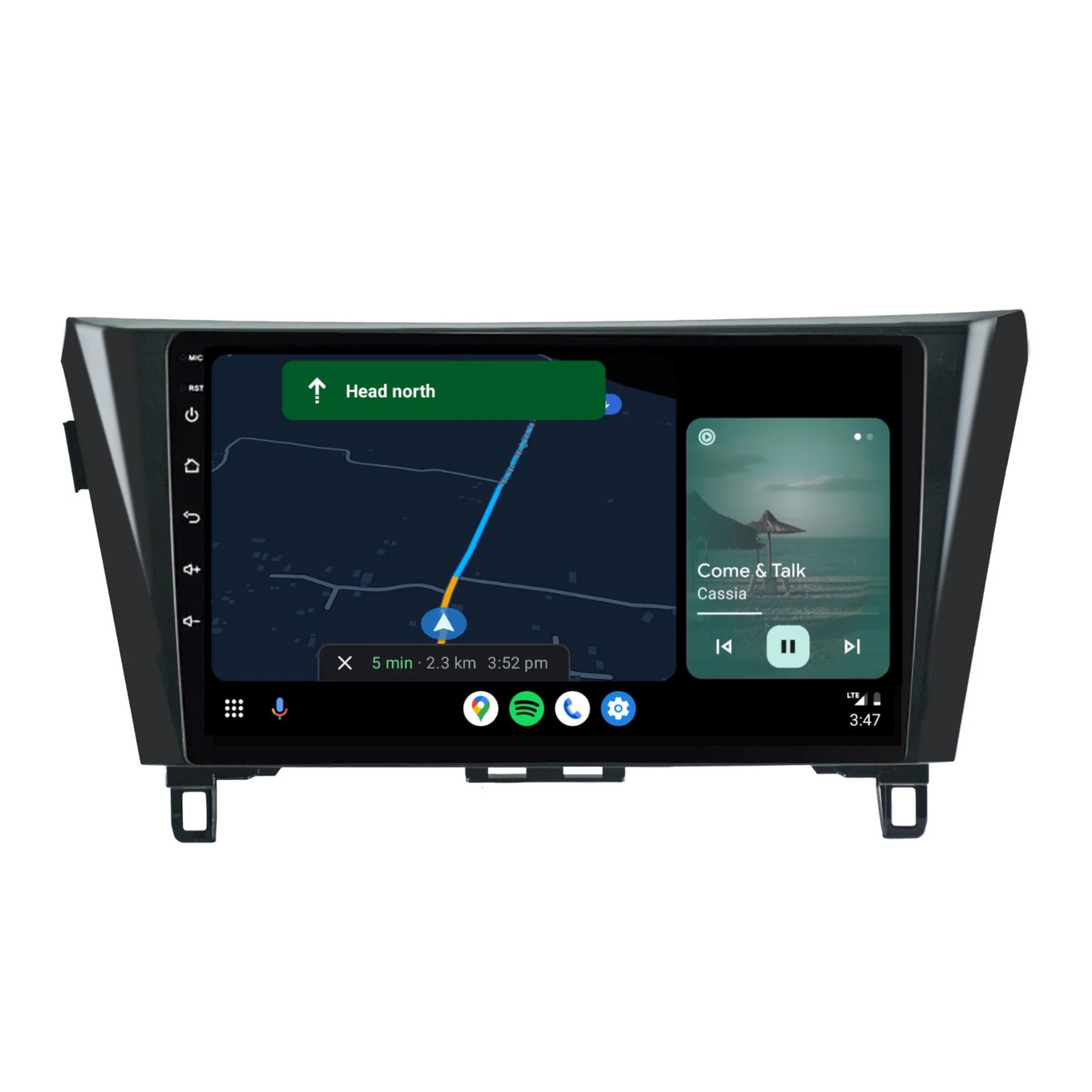 Nissan Qashqai / X-TRAIL (2014-2021) Plug & Play Head Unit Upgrade Kit: Car Radio with Wireless & Wired Apple CarPlay & Android Auto - Image 5