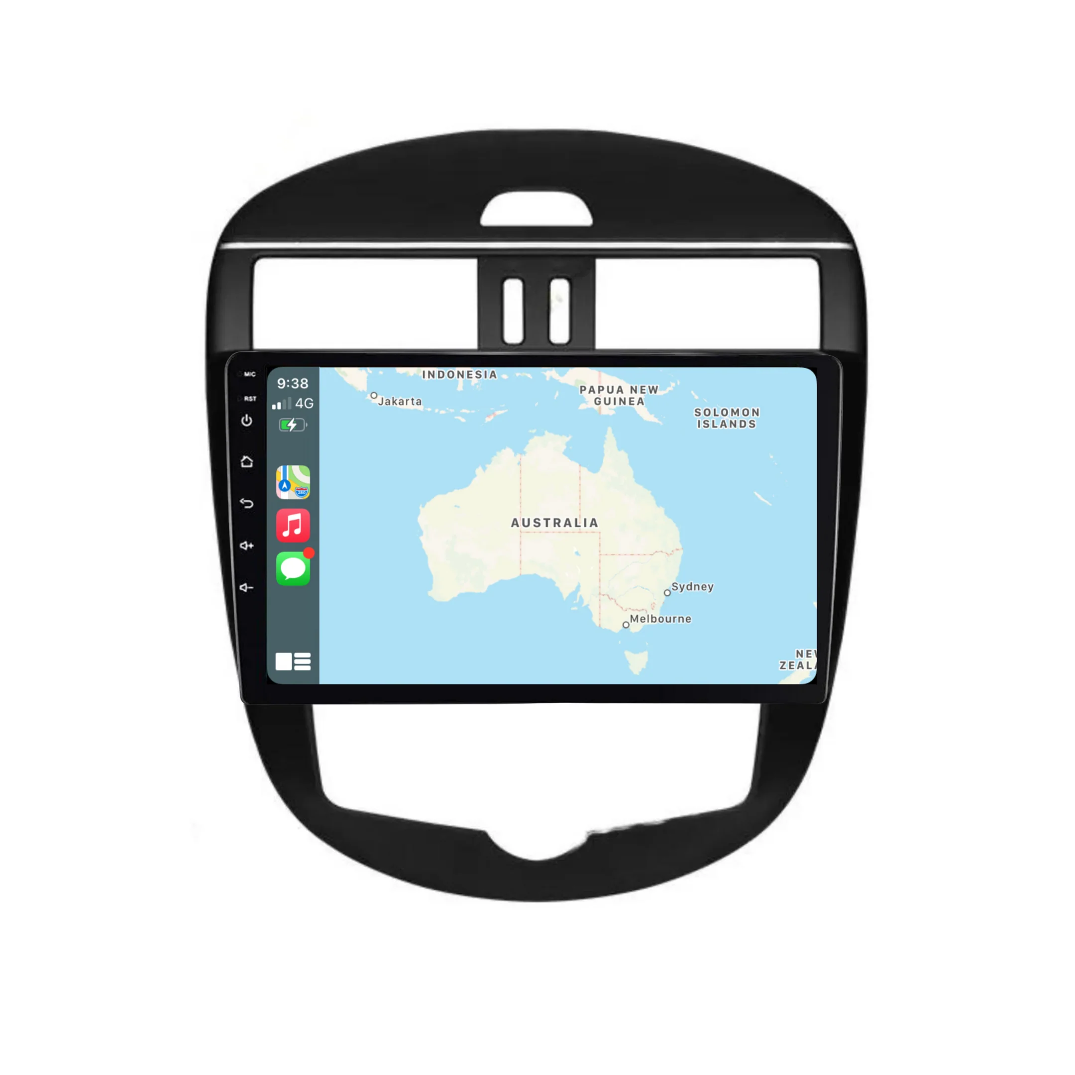 Nissan Tiida (2011-2015) Auto AC Plug & Play Head Unit Upgrade Kit: Car Radio with Wireless & Wired Apple CarPlay & Android Auto - Image 2