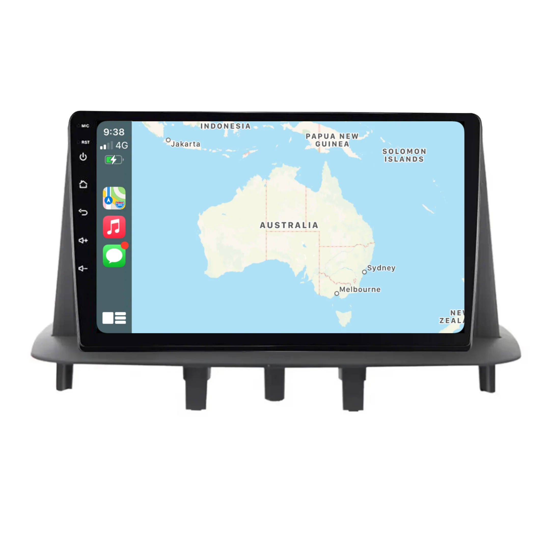 Renault Megane 3 (2009-2014) Plug & Play Head Unit Upgrade Kit: Car Radio with Wireless & Wired Apple CarPlay & Android Auto - Image 2