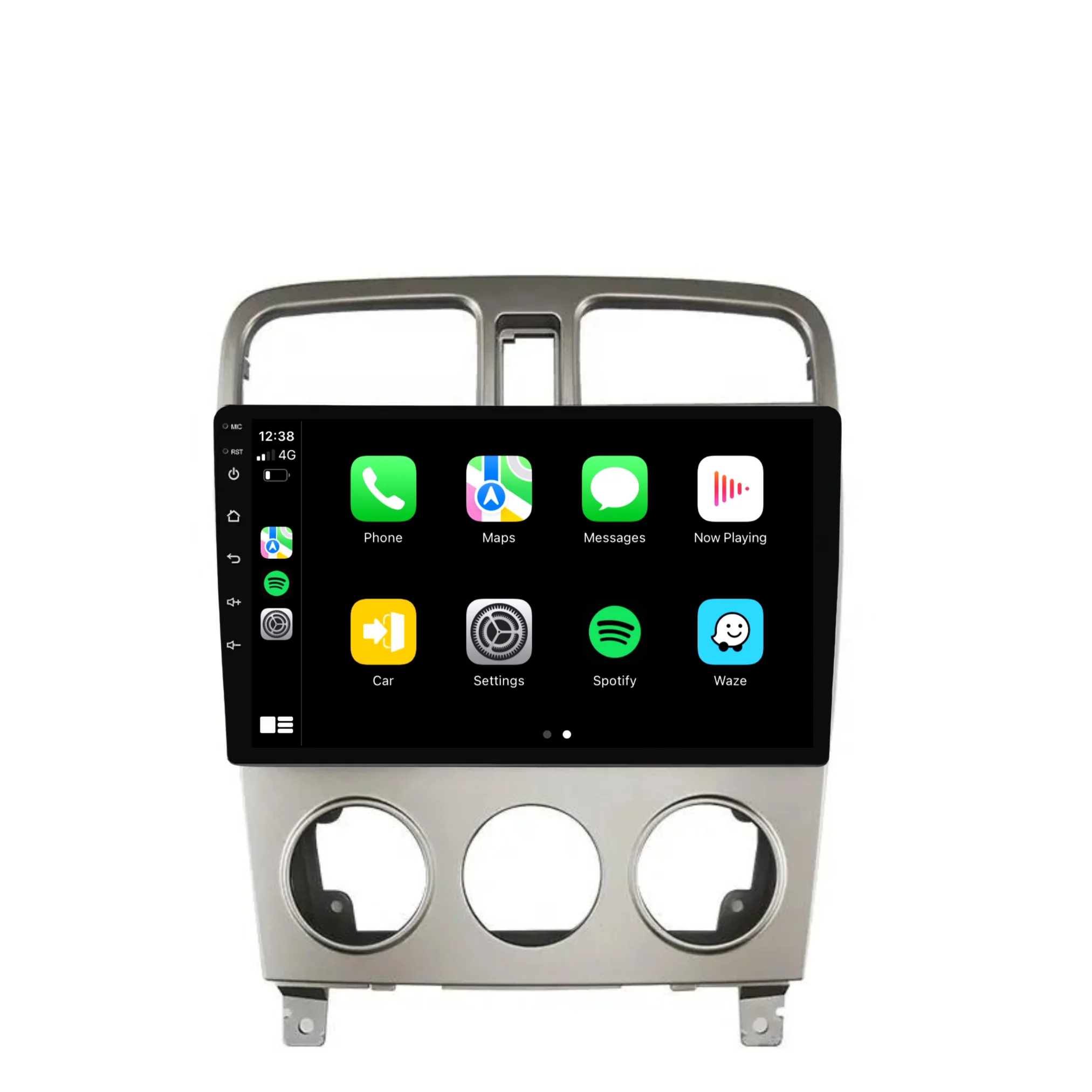 Subaru Forester (2004-2008) Plug & Play Head Unit Upgrade Kit: Car Radio with Wireless & Wired Apple CarPlay & Android Auto - Image 2
