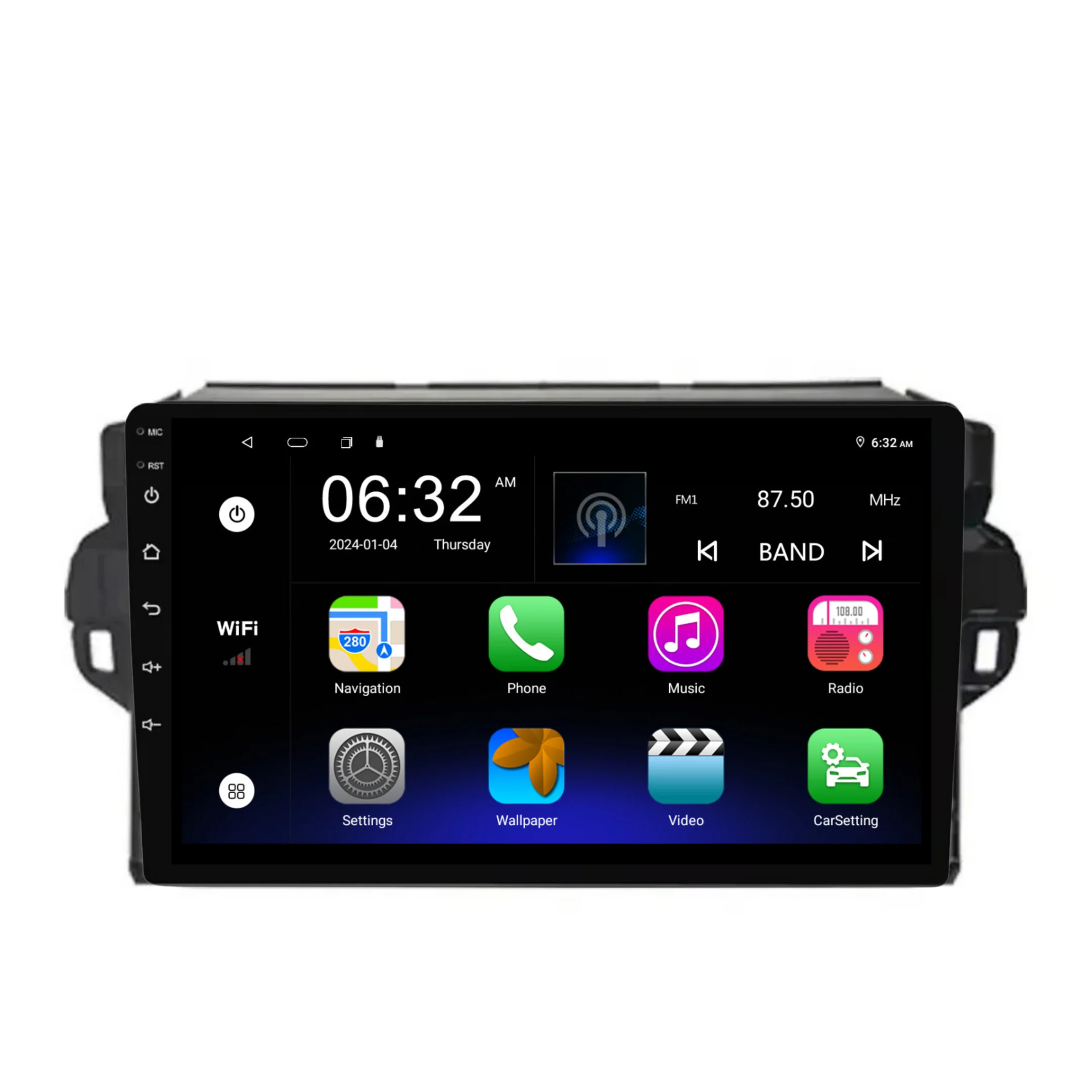 Toyota Fortuner (2016-2020) Plug & Play Head Unit Upgrade Kit: Car Radio with Wireless & Wired Apple CarPlay & Android Auto - Image 7