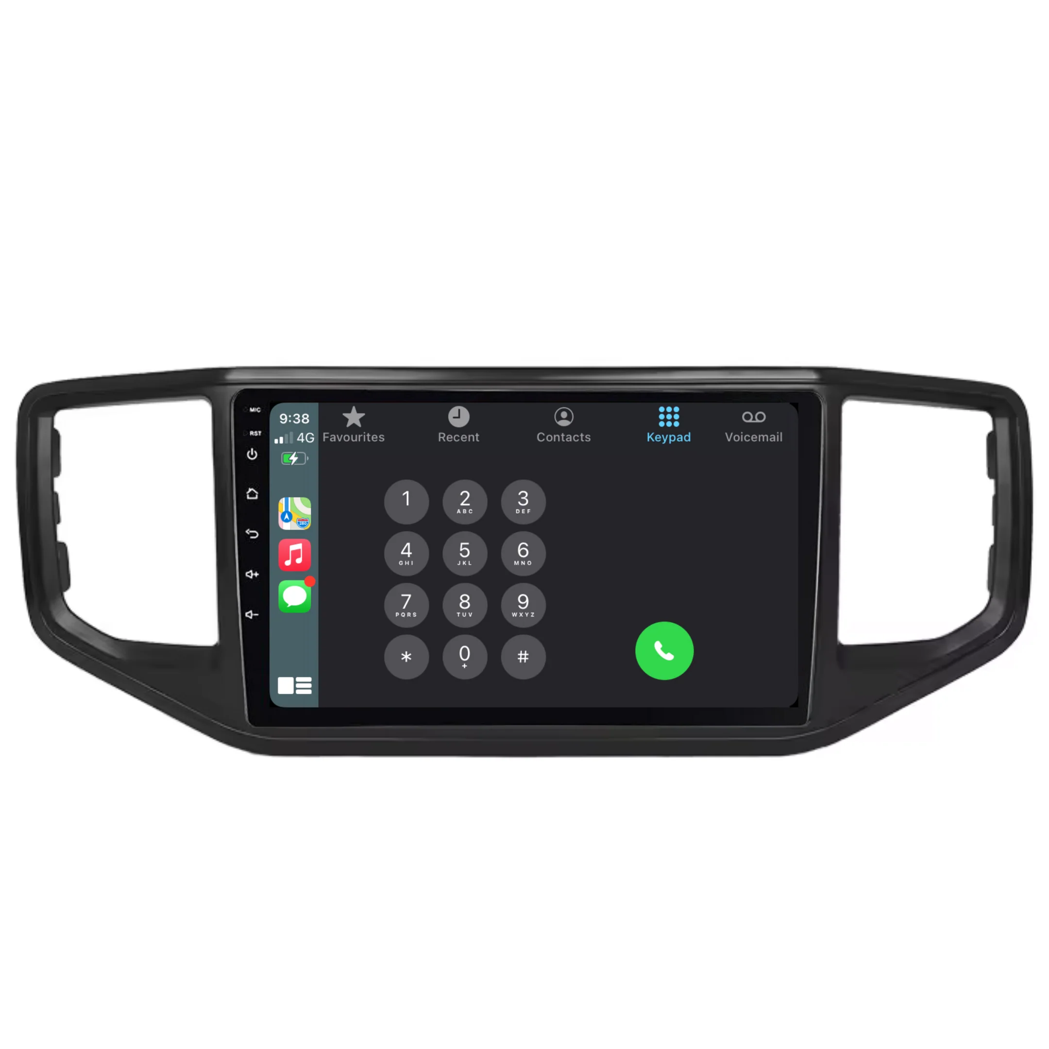 Volkswagen Amarok (2016-2021) Plug & Play Head Unit Upgrade Kit: Car Radio with Wireless & Wired Apple CarPlay & Android Auto - Image 4