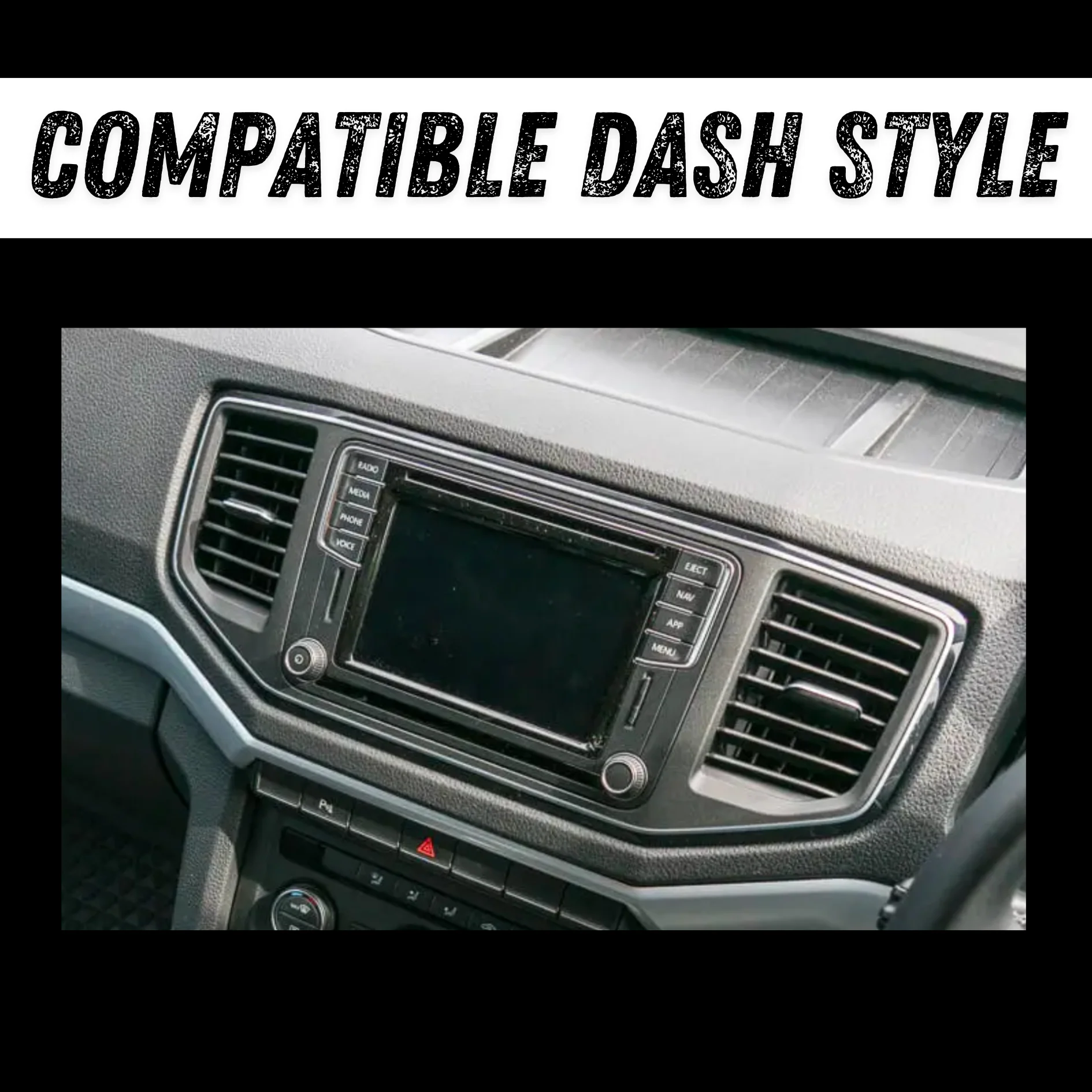Volkswagen Amarok (2016-2021) Plug & Play Head Unit Upgrade Kit: Car Radio with Wireless & Wired Apple CarPlay & Android Auto - Image 9
