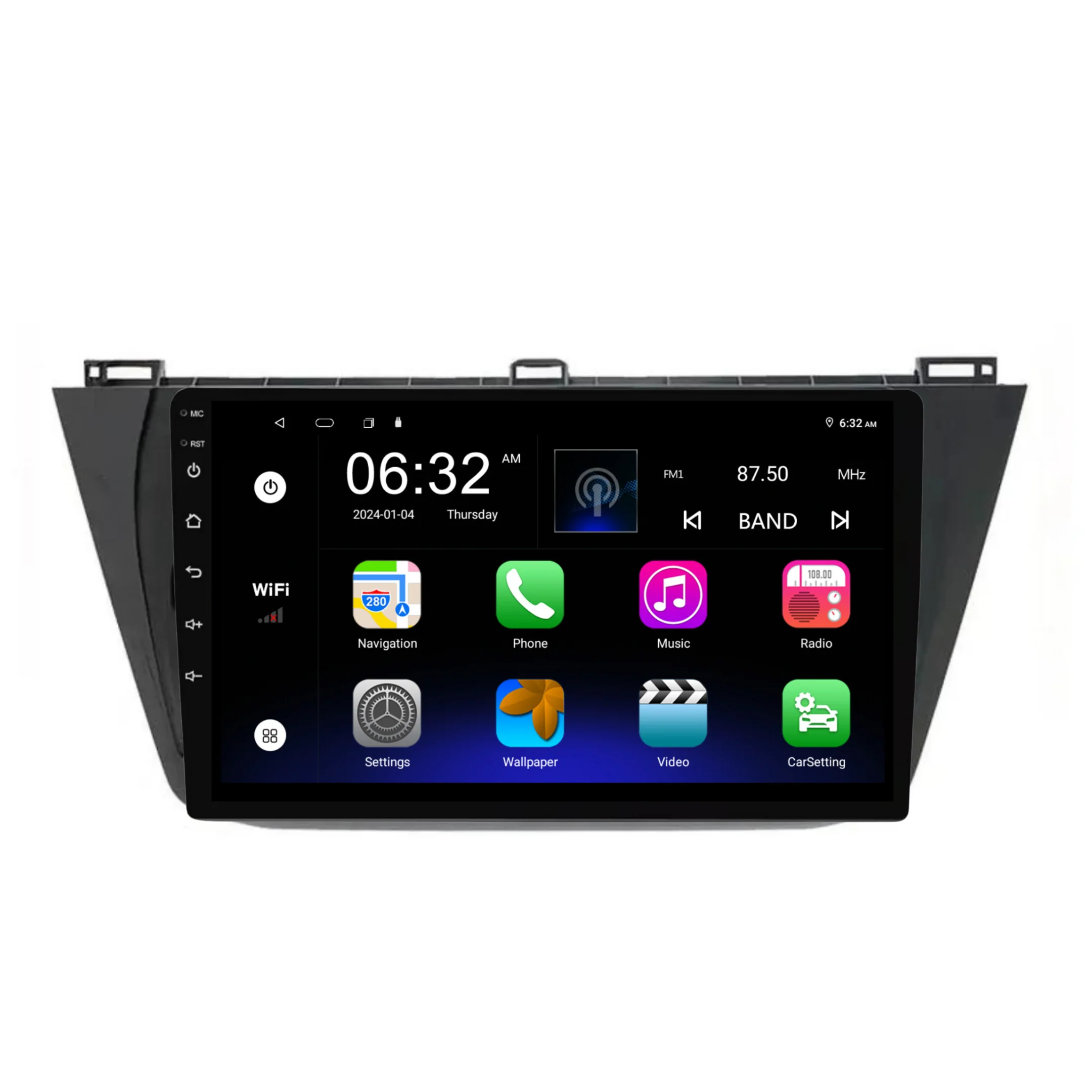 Volkswagen Tiguan (2016-2018) Plug & Play Head Unit Upgrade Kit: Car Radio with Wireless & Wired Apple CarPlay & Android Auto - Image 7
